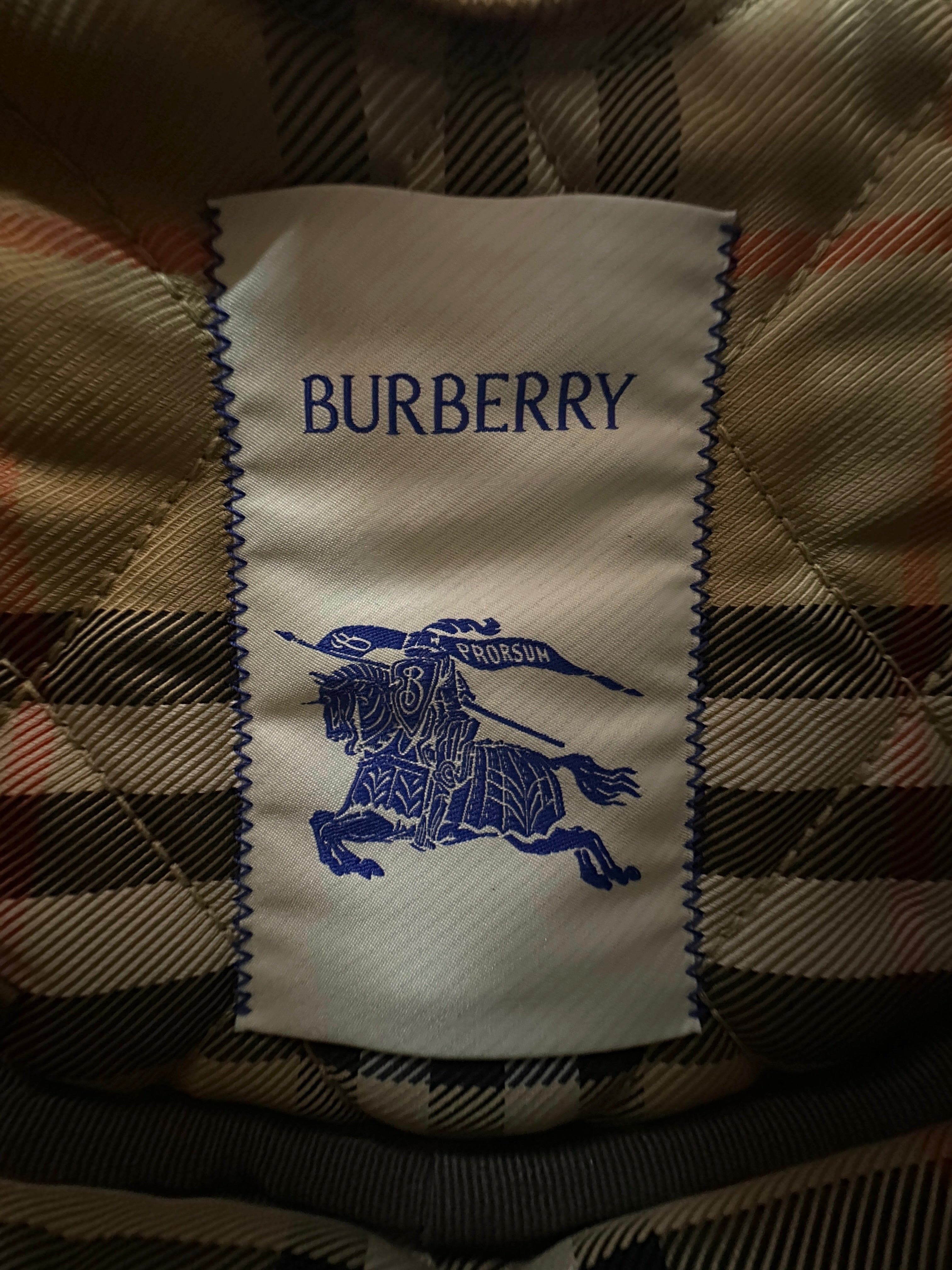 Burberry Horseshoe Check Quilted Canvas Hobo Bag BRA