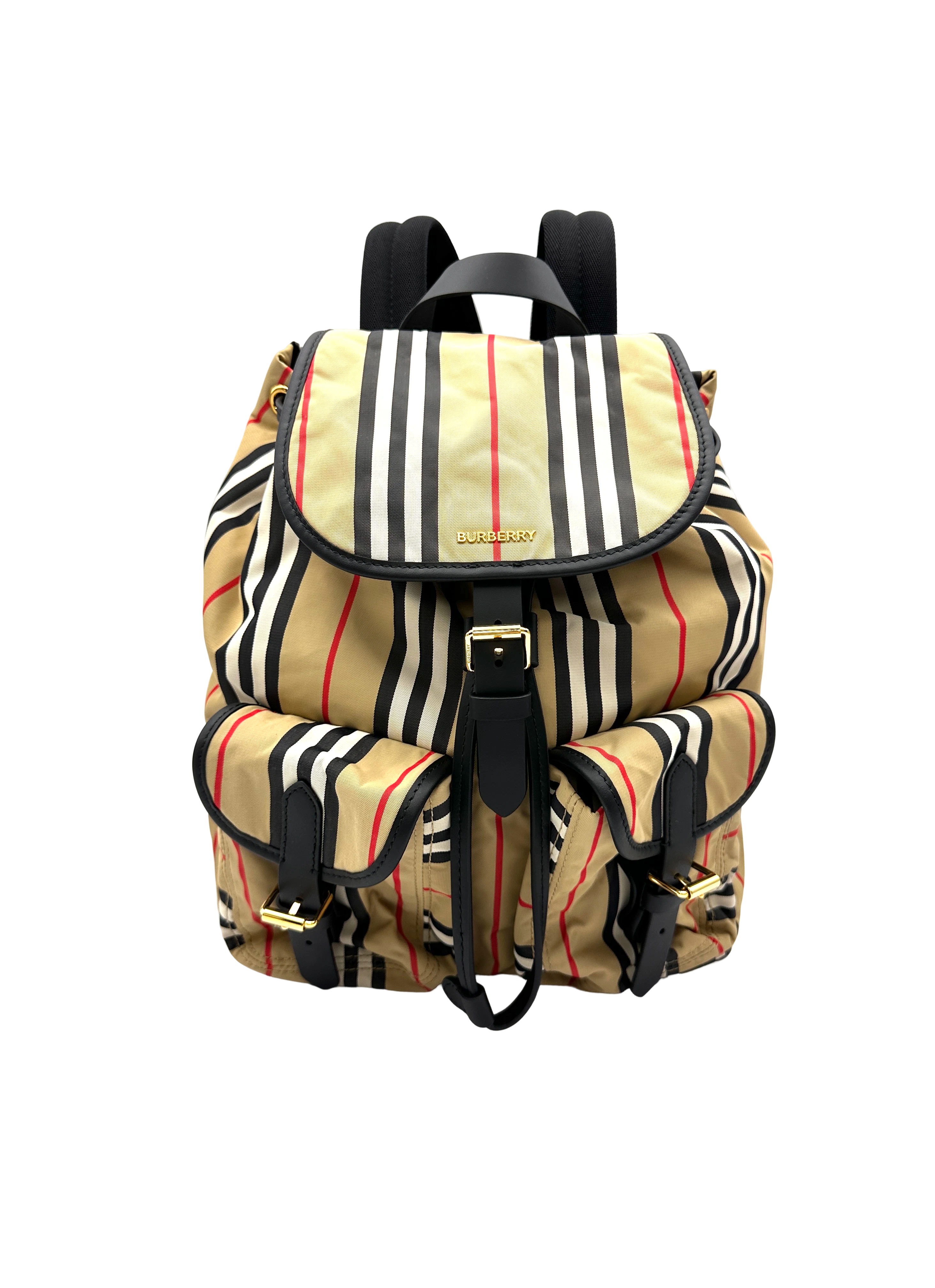 Burberry Horseshoe Check Quilted Backpack BRC