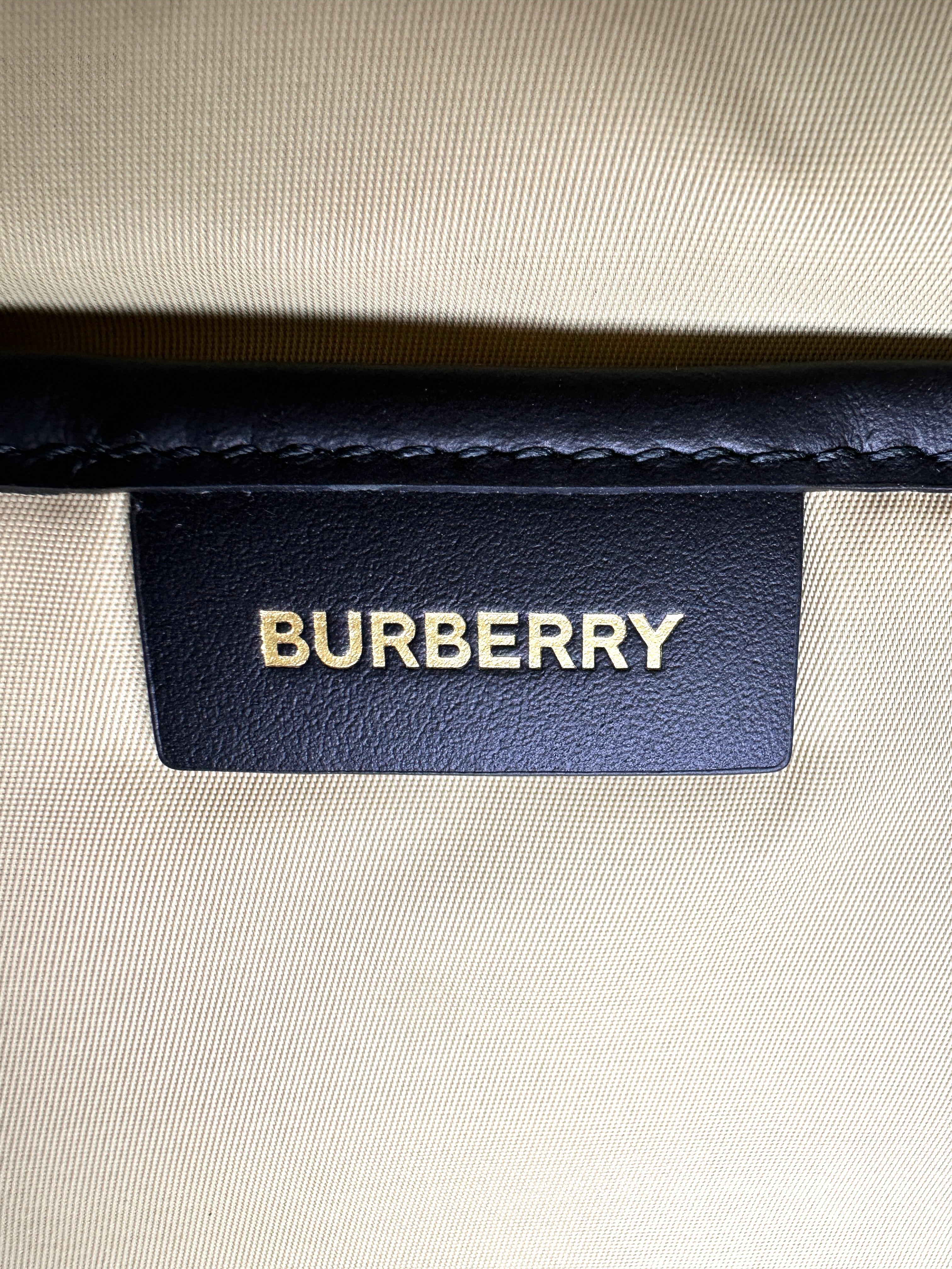 Burberry Horseshoe Check Quilted Backpack BRC