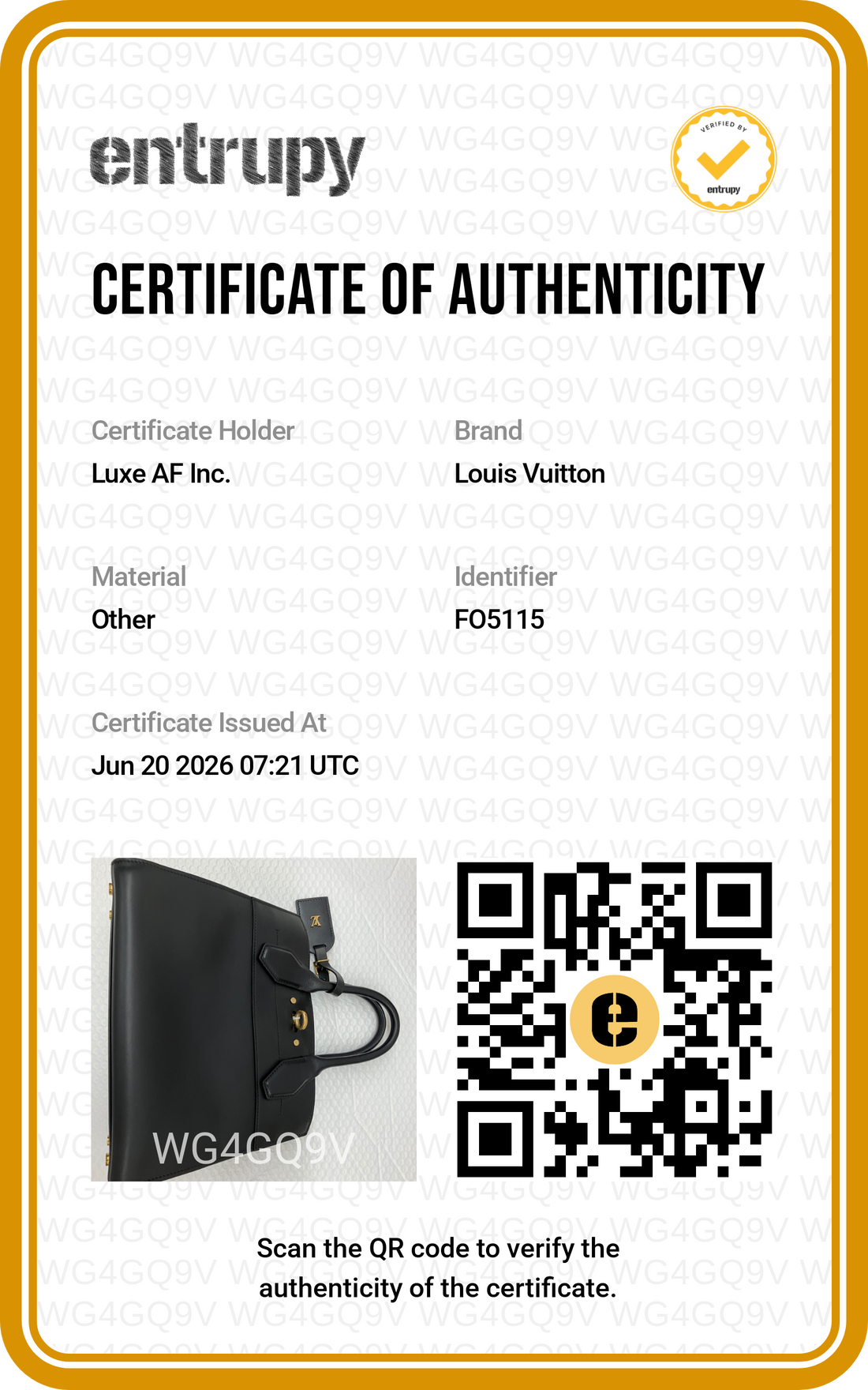 Louis Vuitton City Steamer PM Black Leather Handle Bag LV3074