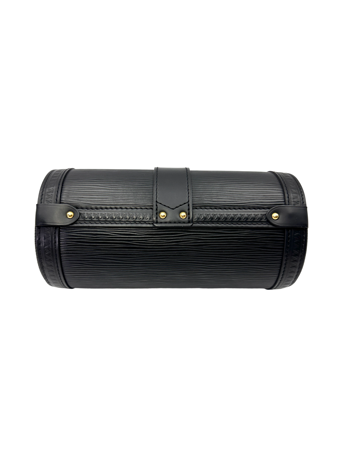 Louis Vuitton Papillon Black Epi Leather Shoulder Bag LV3080