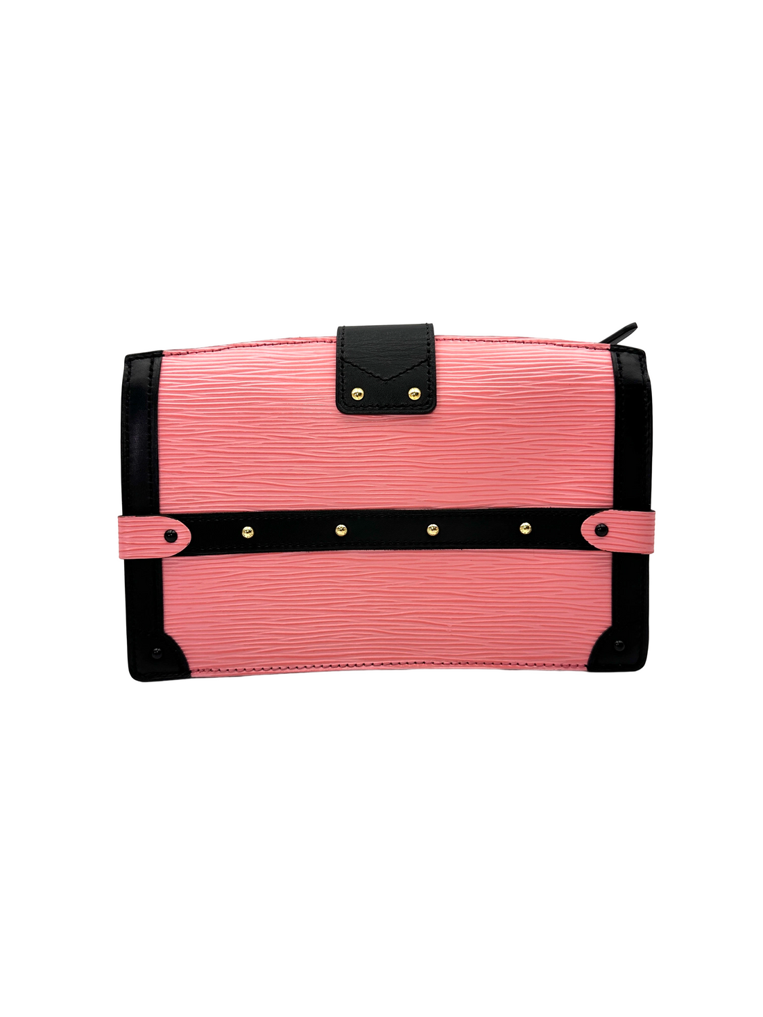 Louis Vuitton Trunk Clutch Pink Epi Leather Bag LV3081