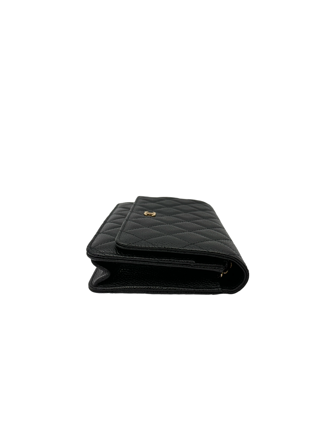 Chanel Black Quilted Leather Wallet On Chain(24***89) CC2221