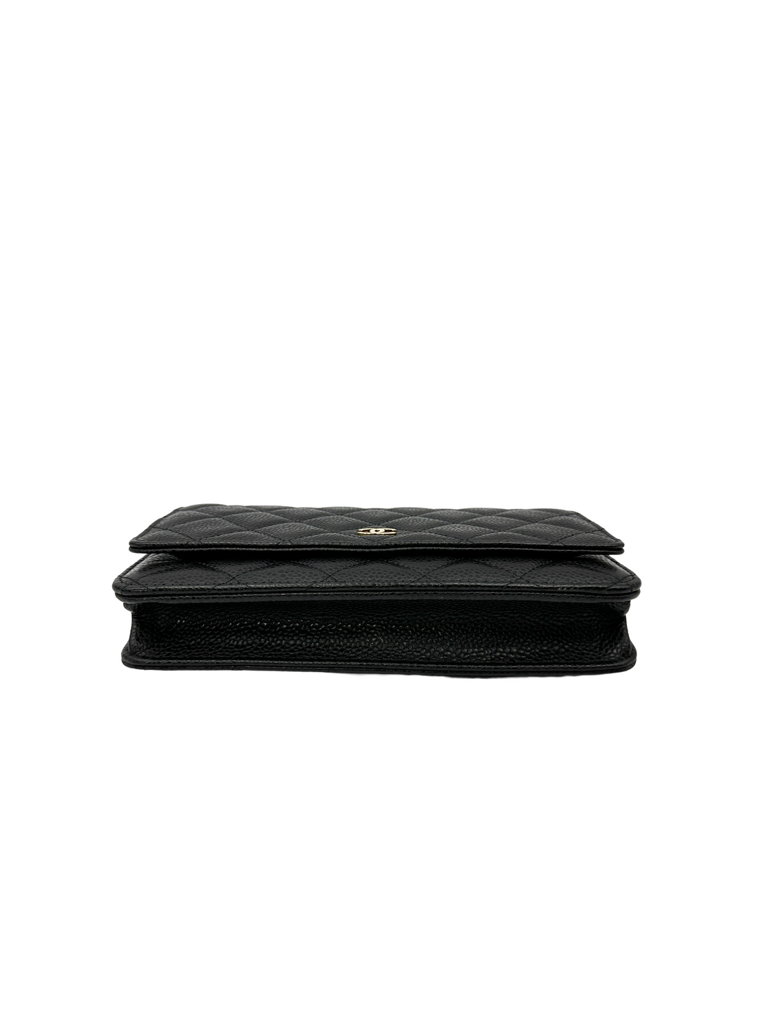 Chanel Black Quilted Leather Wallet On Chain(24***89) CC2221