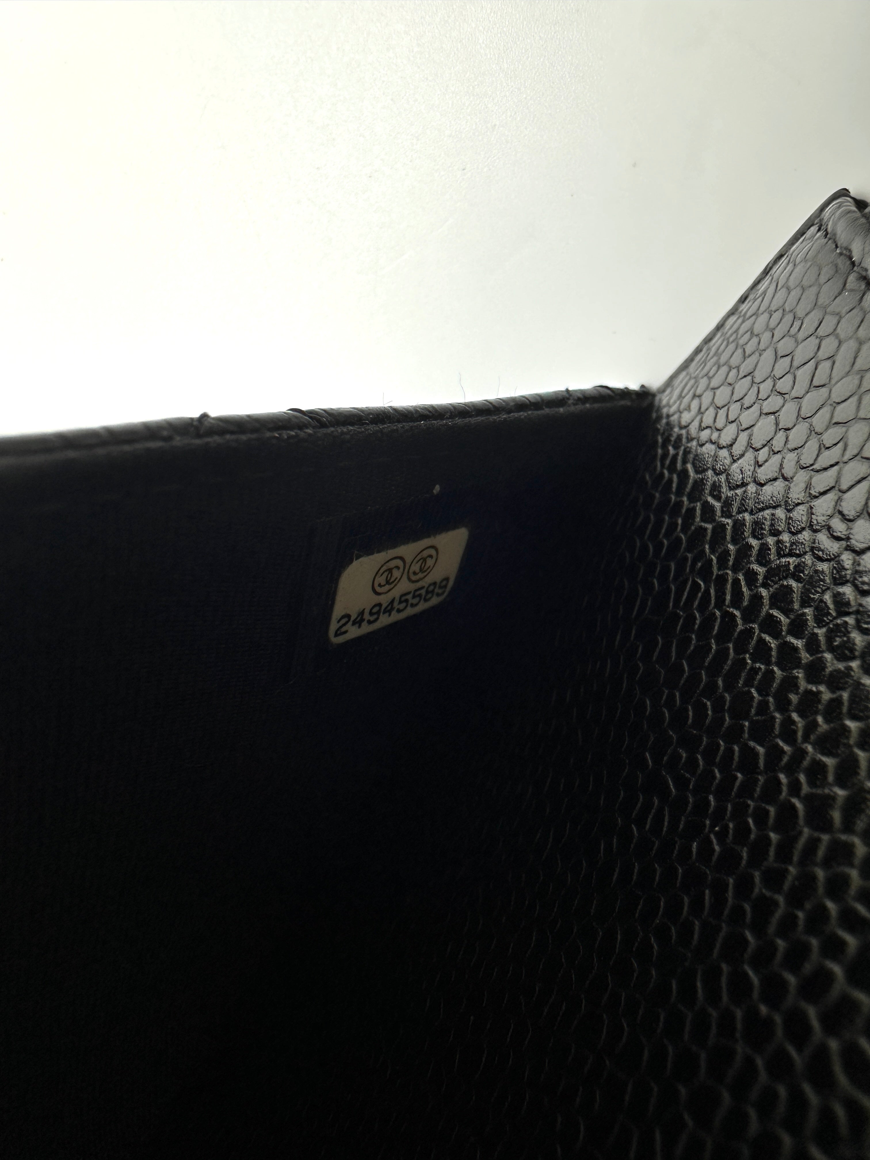 Chanel Black Quilted Leather Wallet On Chain(24***89) CC2221