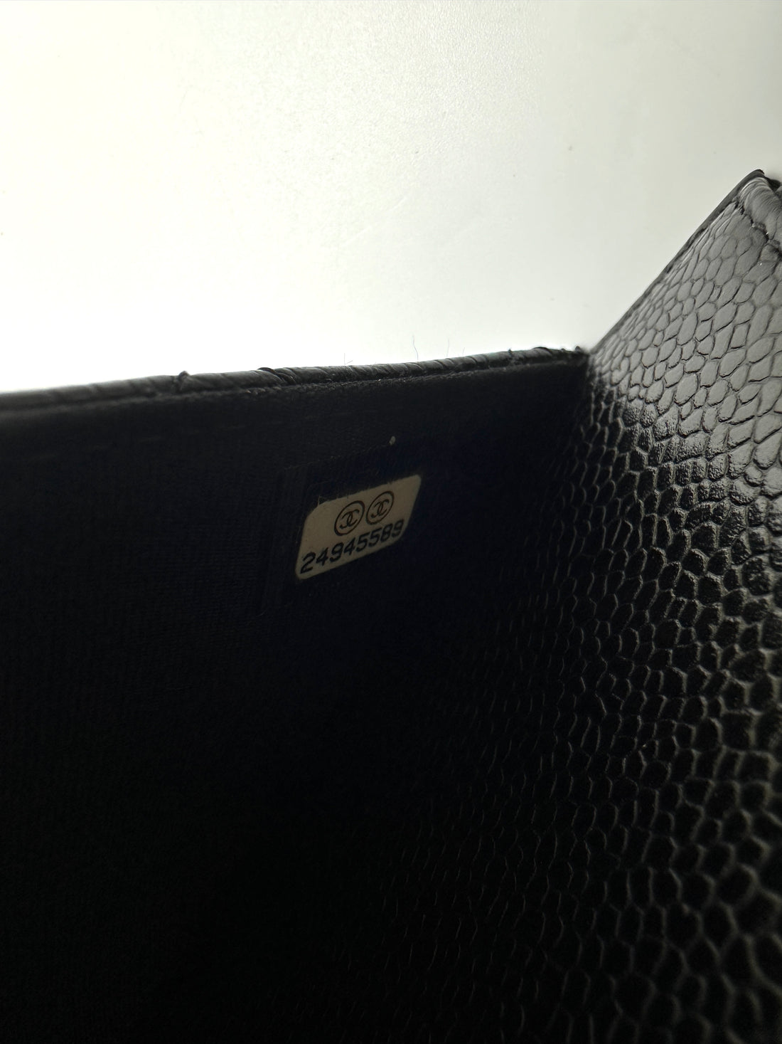 Chanel Black Quilted Leather Wallet On Chain(24***89) CC2221
