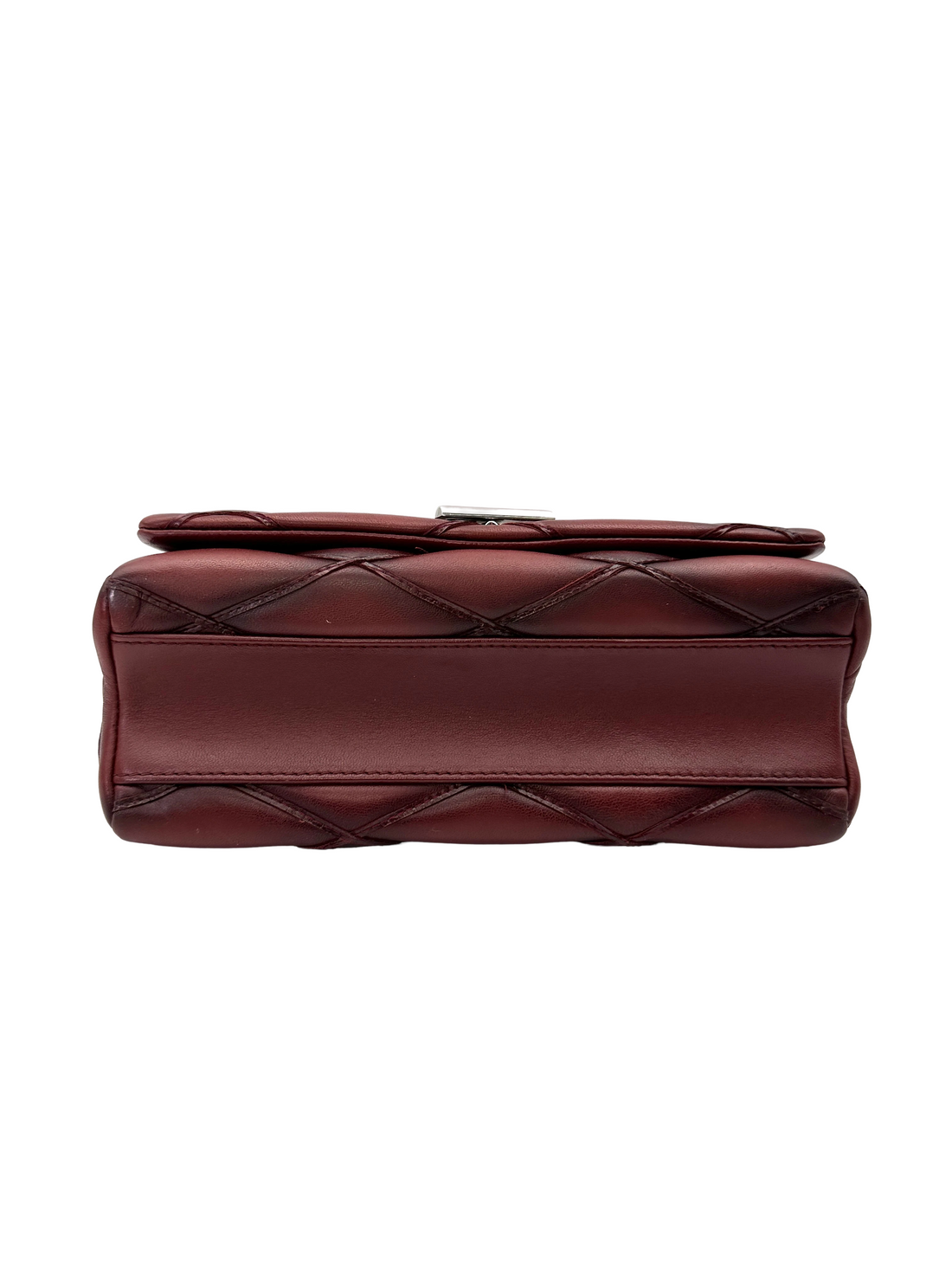 Louis Vuitton GO-14 MM Dark Red Malletage Leather Shoulder Bag LV3083