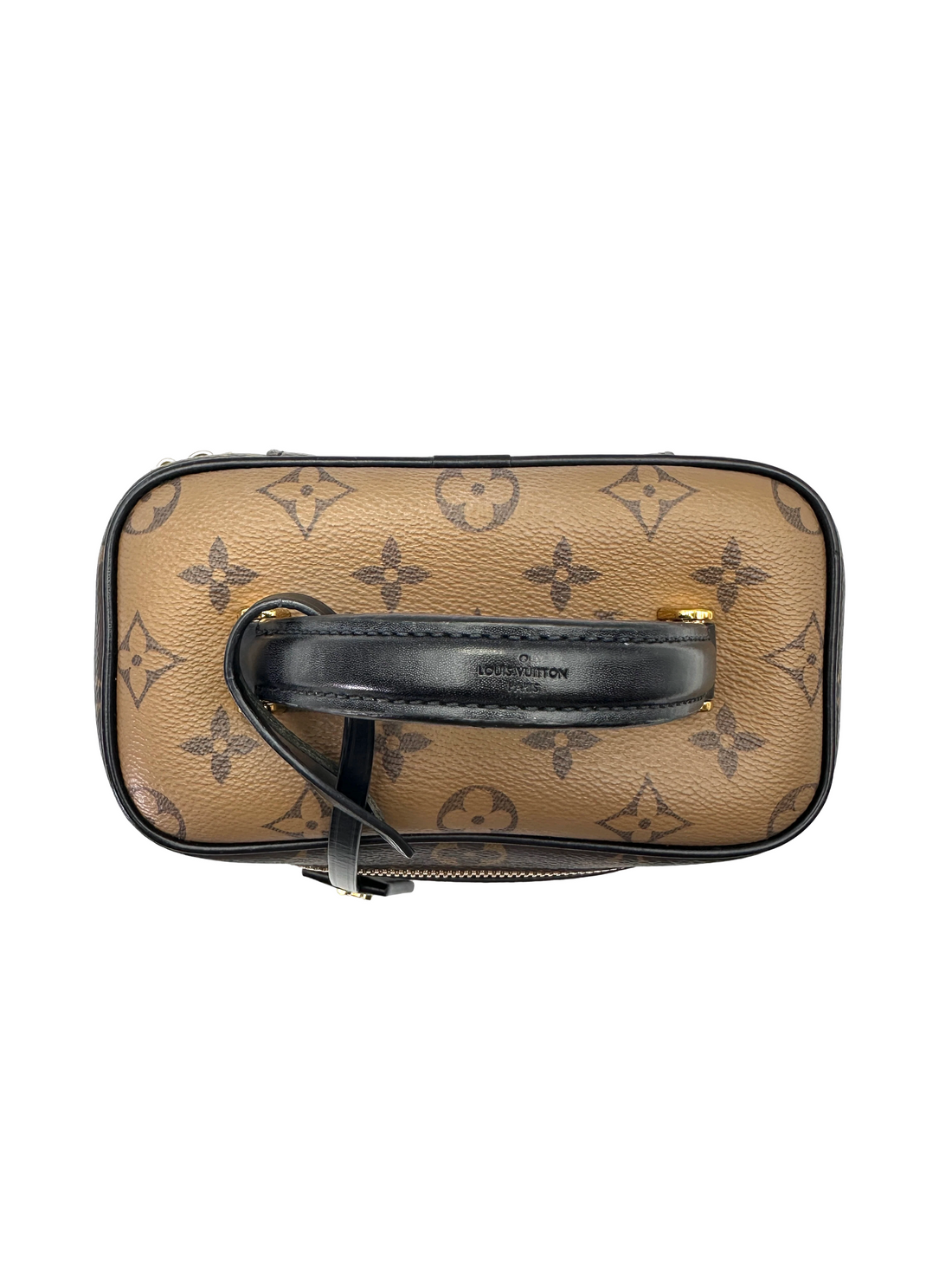 Louis Vuitton Vanity PM Monogram Reverse Canvas Handle Bag LV3085