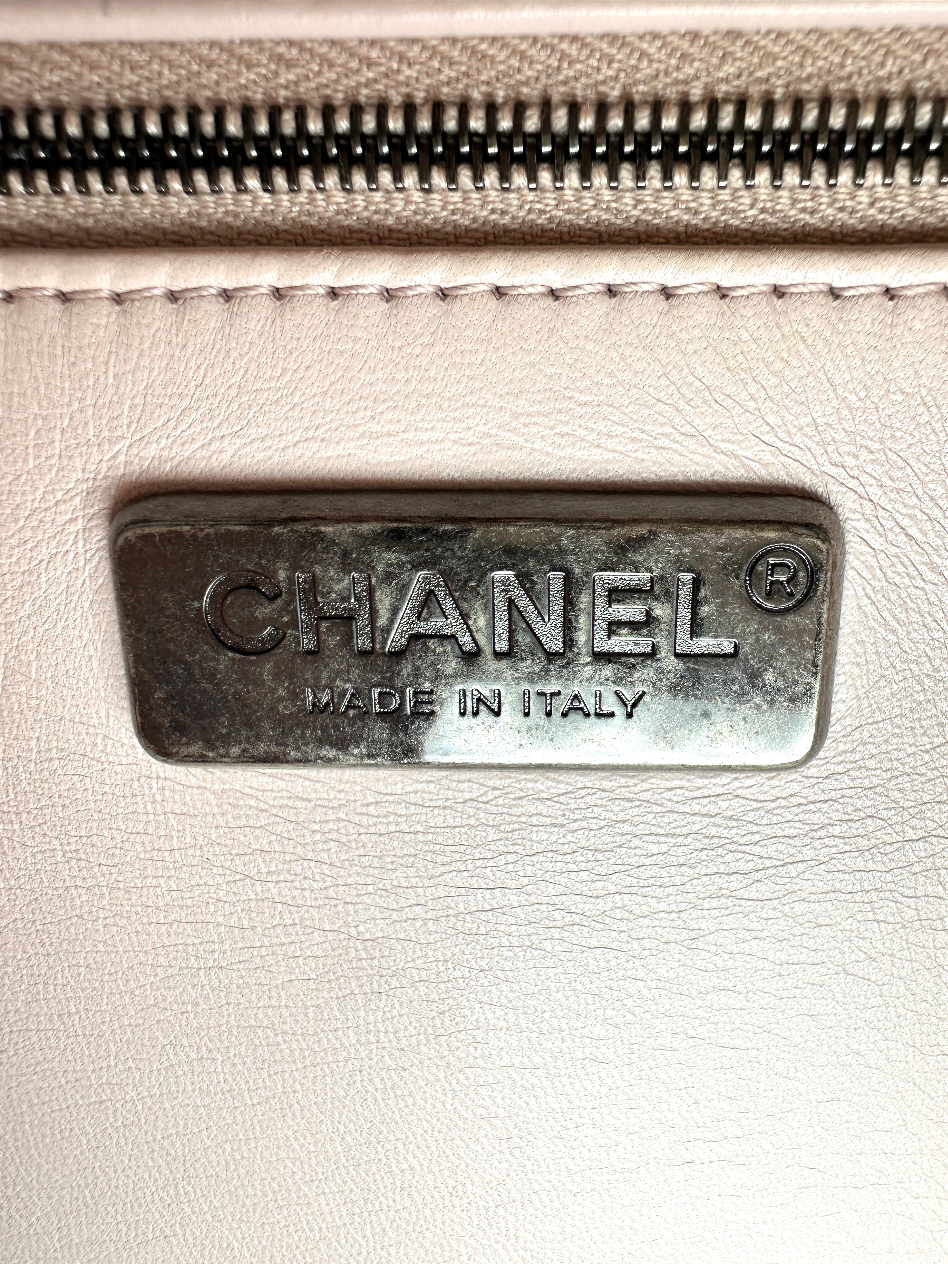 Chanel CoCo Handle Beige Python Leather Shoulder Bag(23***48) CC2225