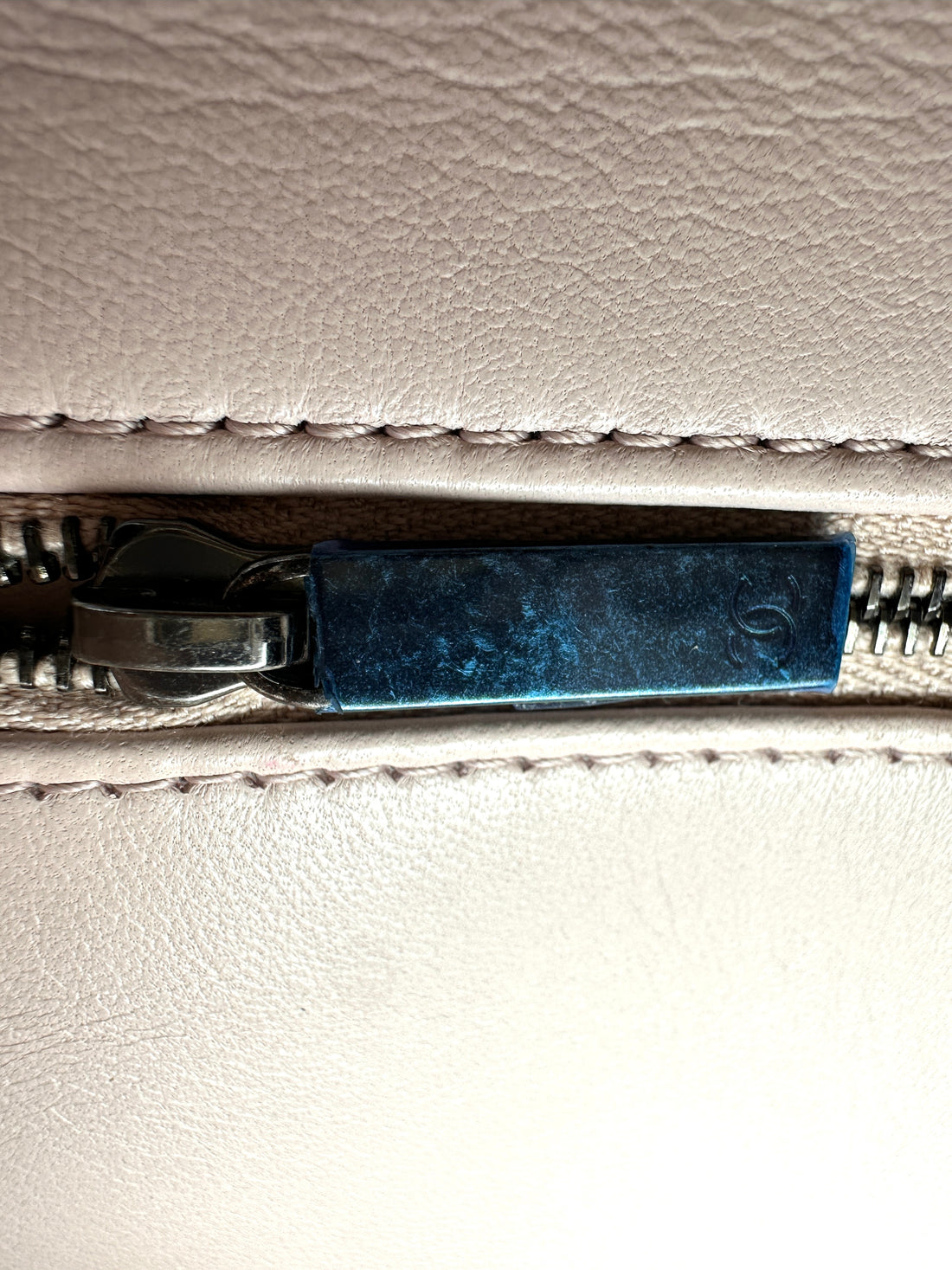 Chanel CoCo Handle Beige Python Leather Shoulder Bag(23***48) CC2225
