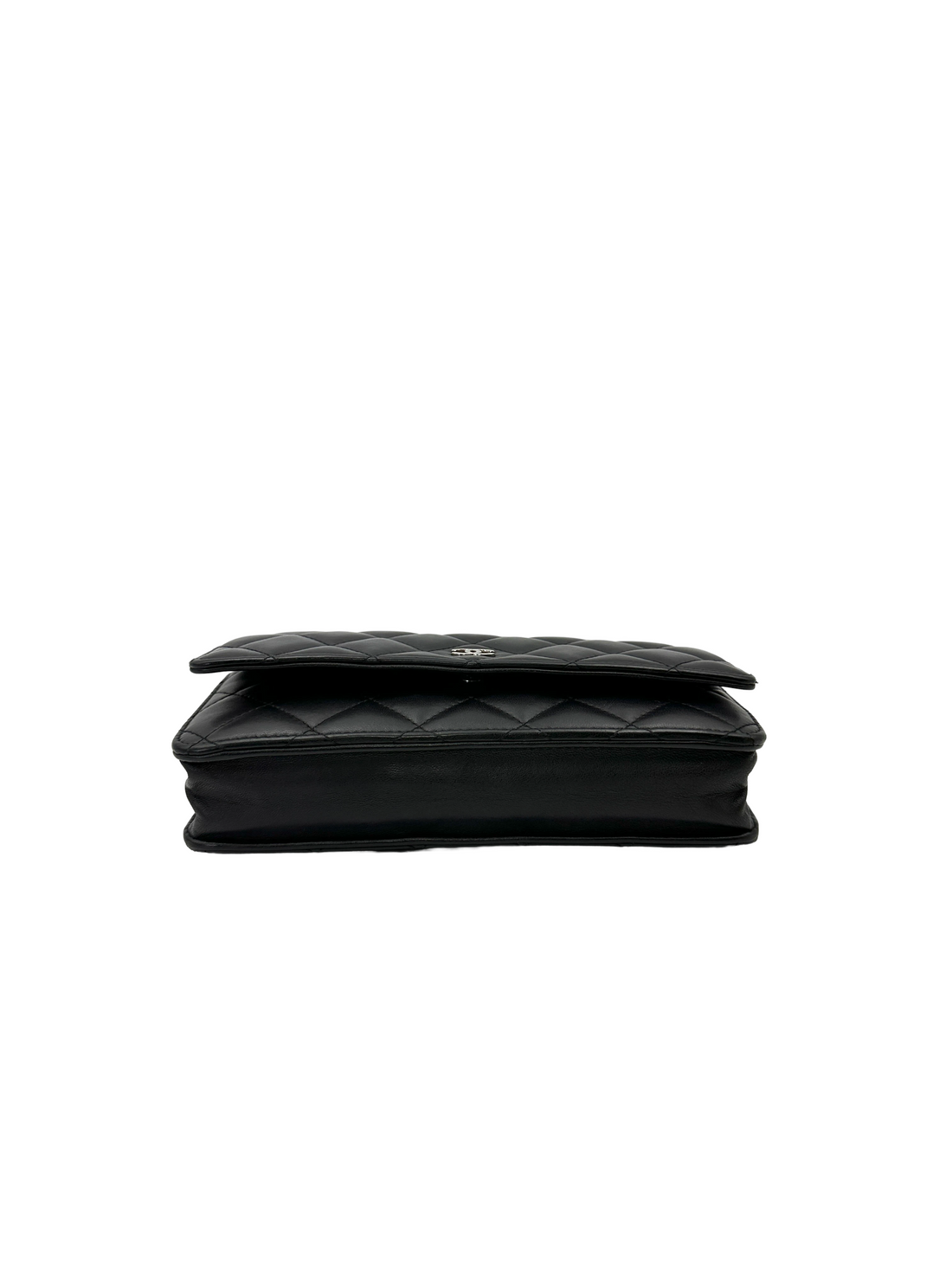 Chanel Black Quilted Leather Wallet On Chain(14***23) CC2230