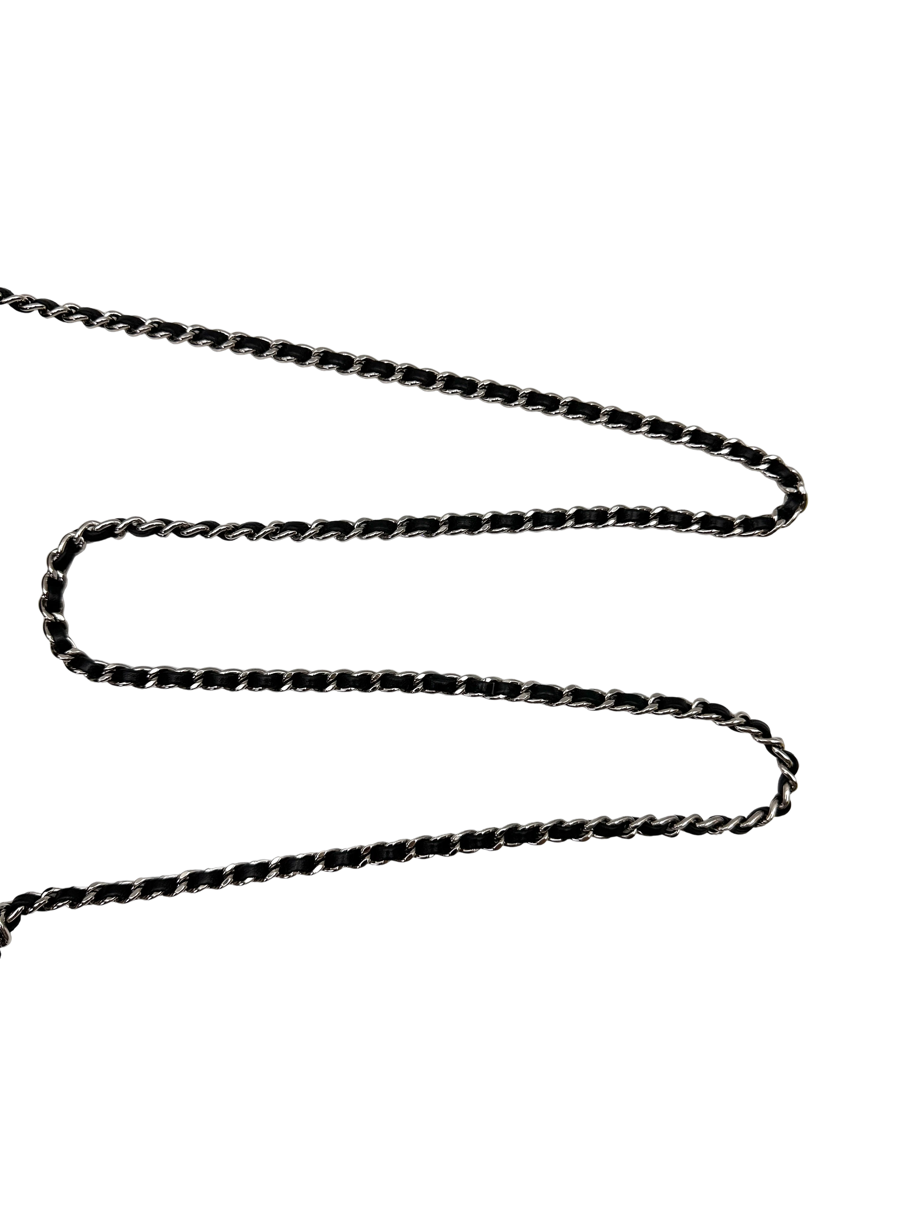 Chanel Black Quilted Leather Wallet On Chain(14***23) CC2230