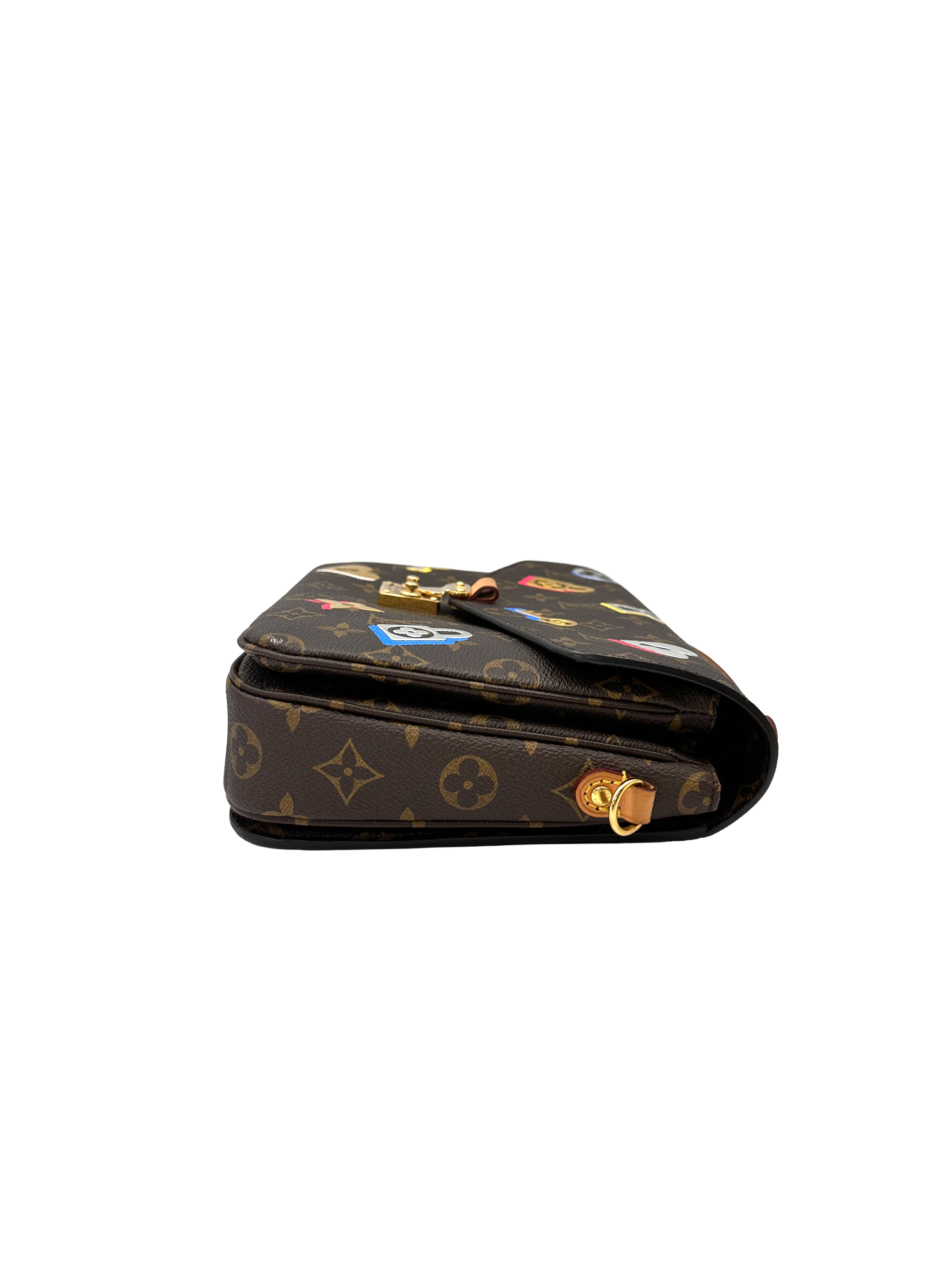Louis Vuitton Love Lock Monogram Canvas Pochette Metis LV3087