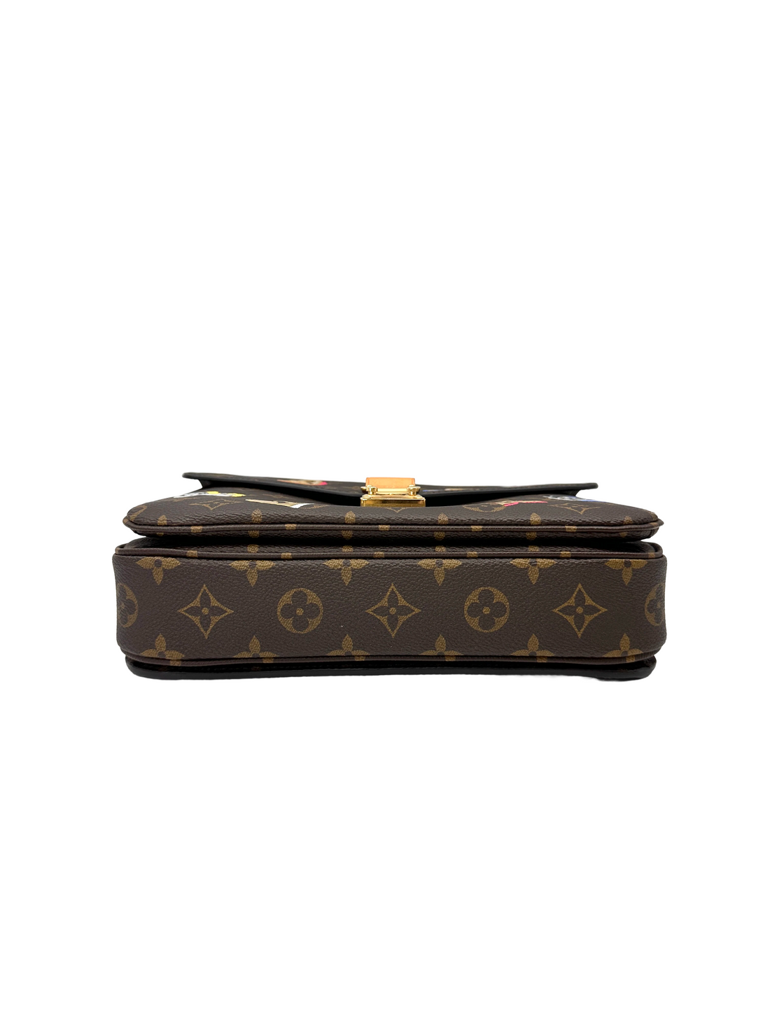 Louis Vuitton Love Lock Monogram Canvas Pochette Metis LV3087