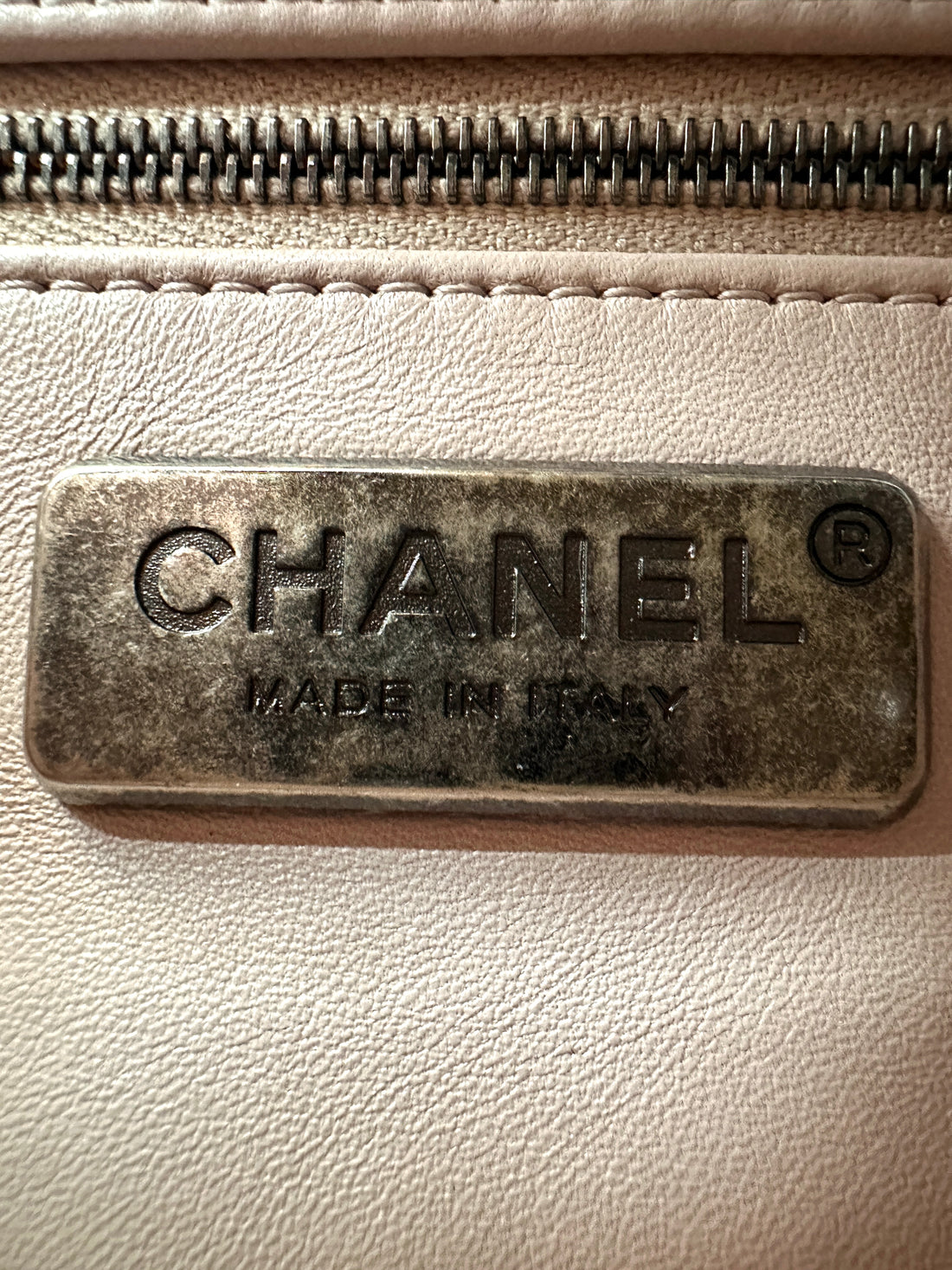 Chanel CoCo Handle Beige Python Leather Shoulder Bag(23***66) CC2237