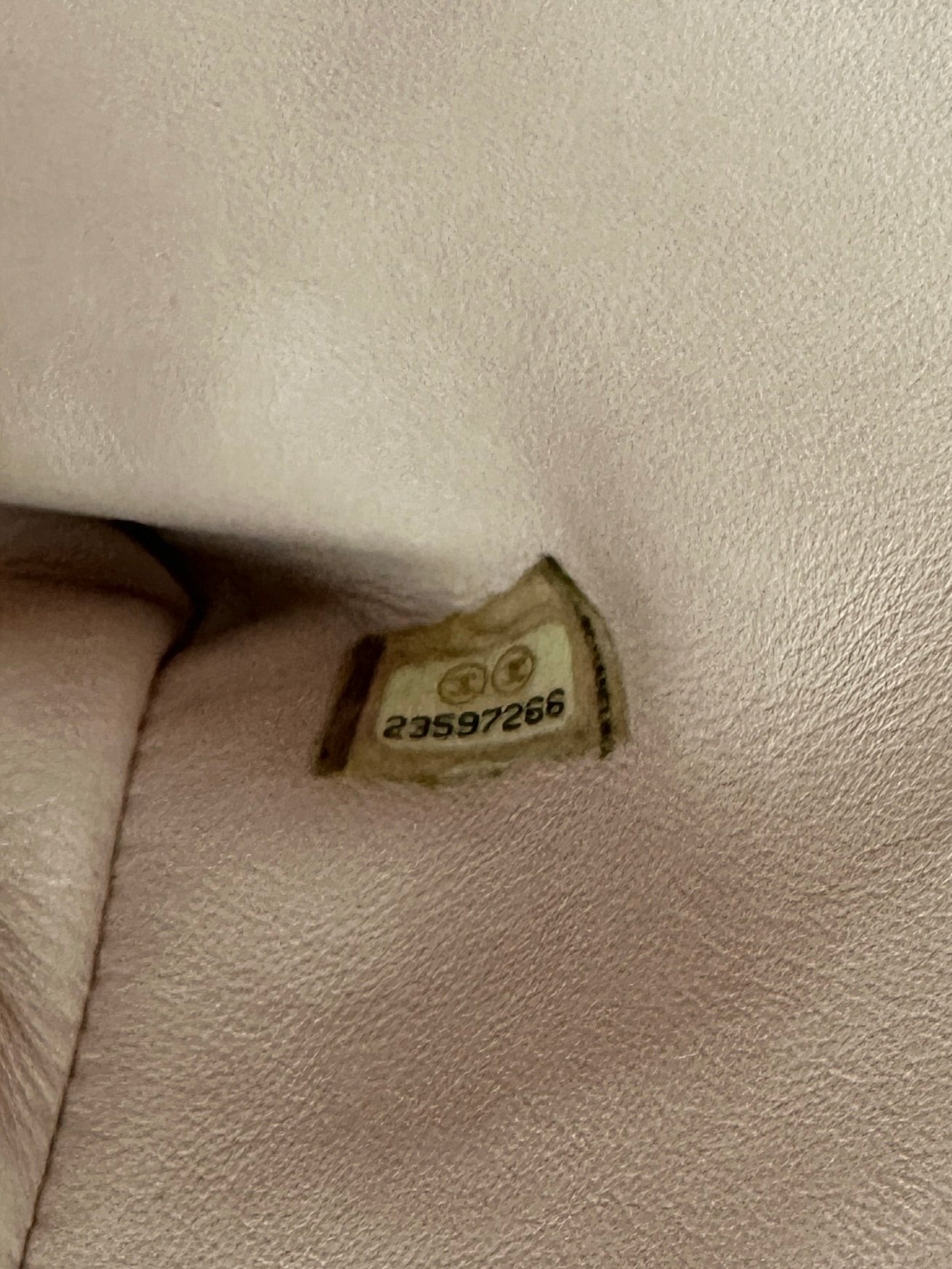 Chanel CoCo Handle Beige Python Leather Shoulder Bag(23***66) CC2237