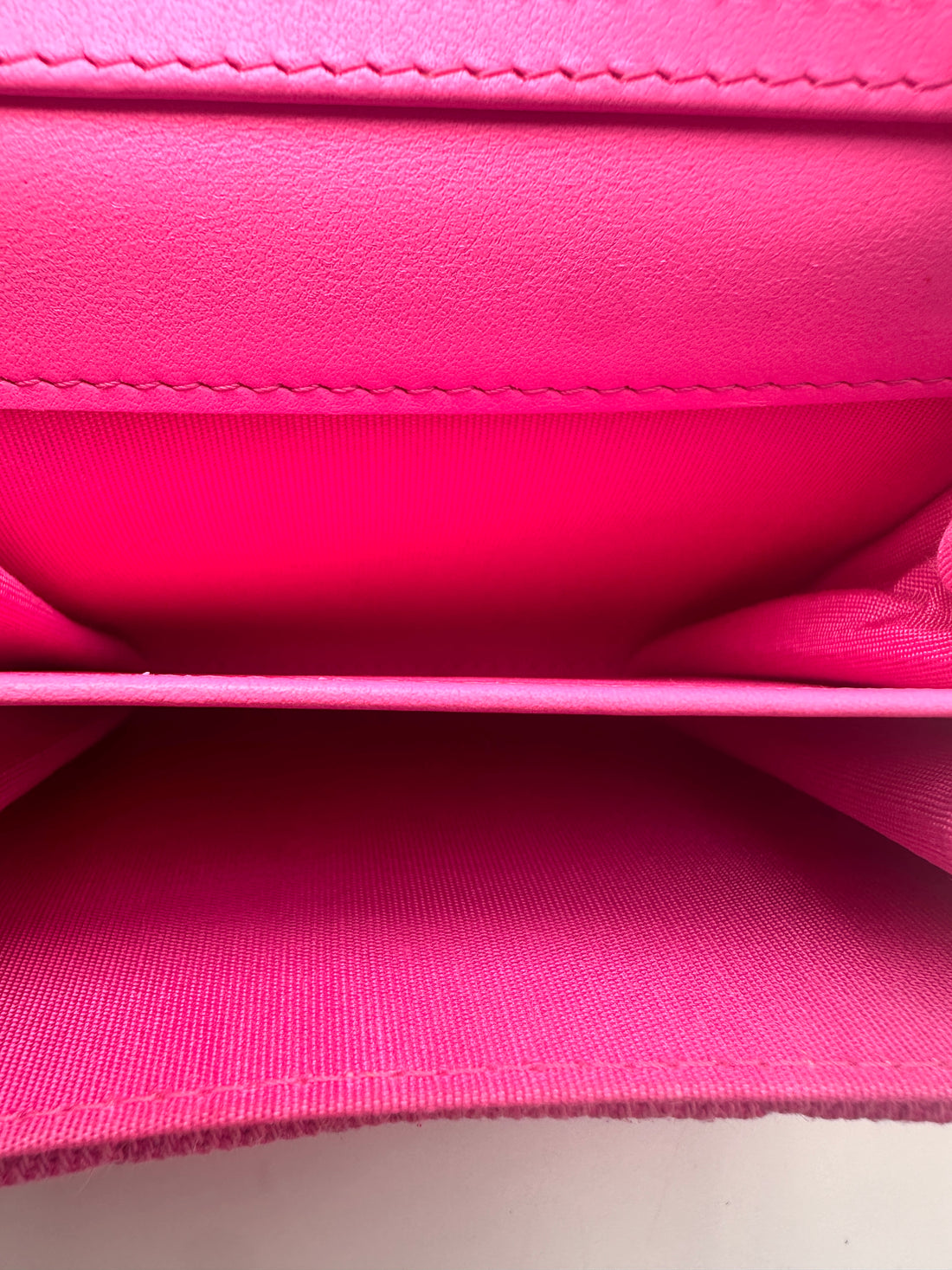 Chanel 19 Pink Tweed Wallet On Chain(31***97) CC2234