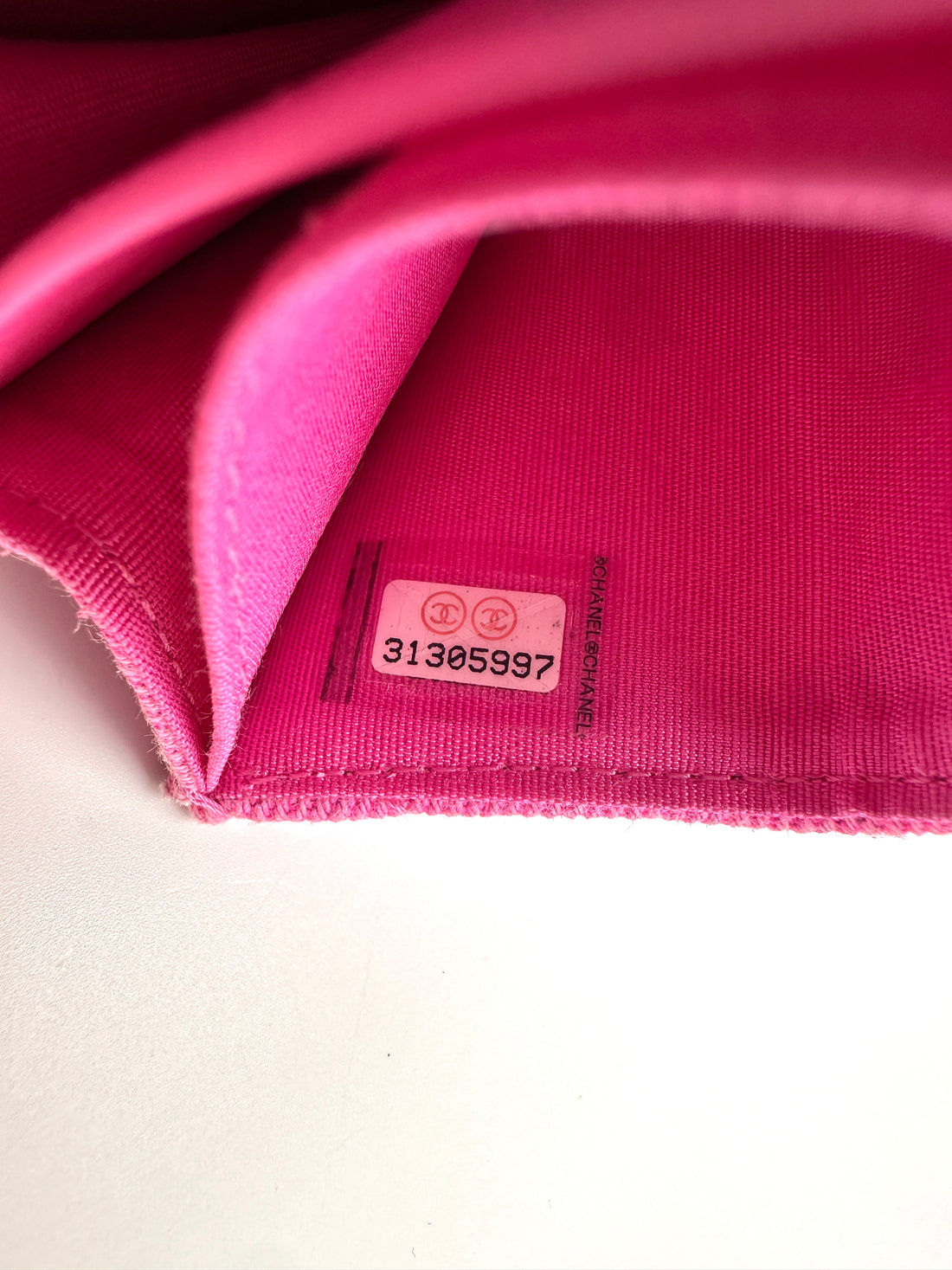 Chanel 19 Pink Tweed Wallet On Chain(31***97) CC2234