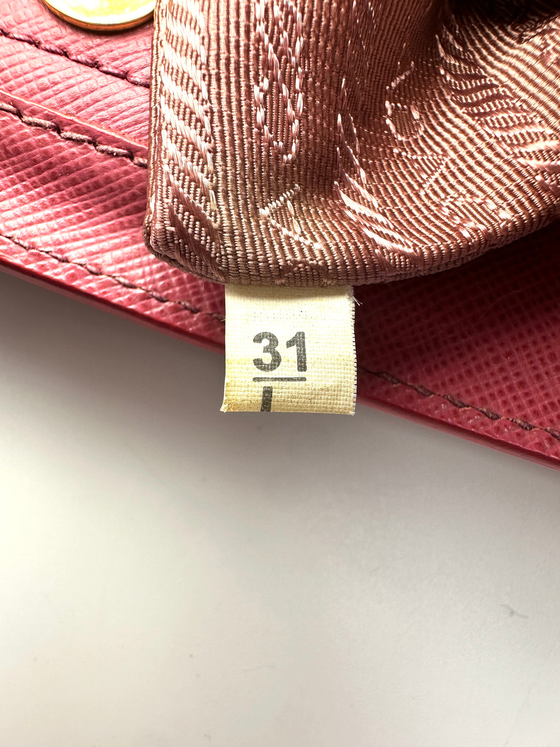 Prada Galleria Pink Saffiano Leather Handle Bag PR507