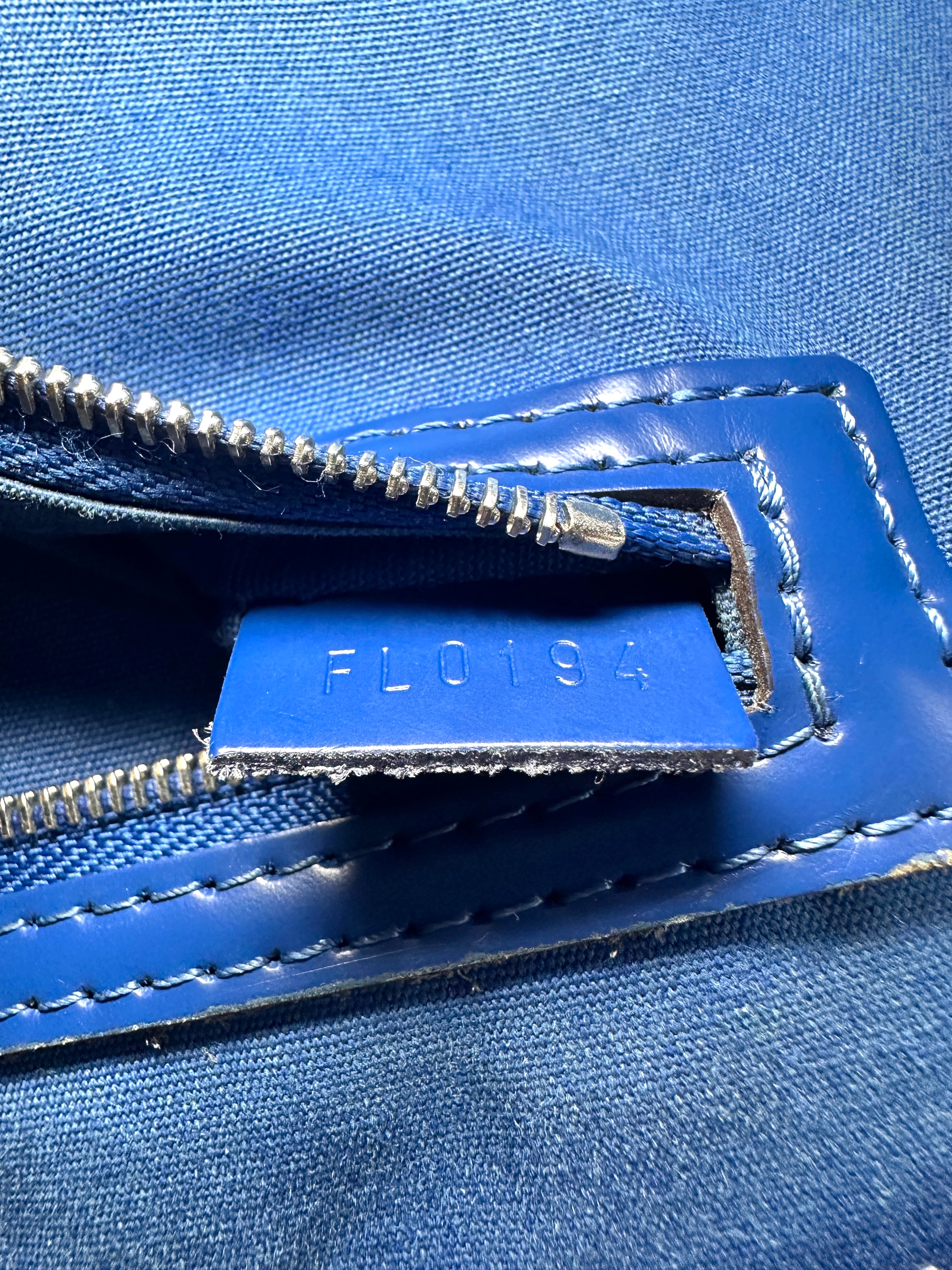 Louis Vuitton Brea Blue Epi Leather Handle Bag LV3094