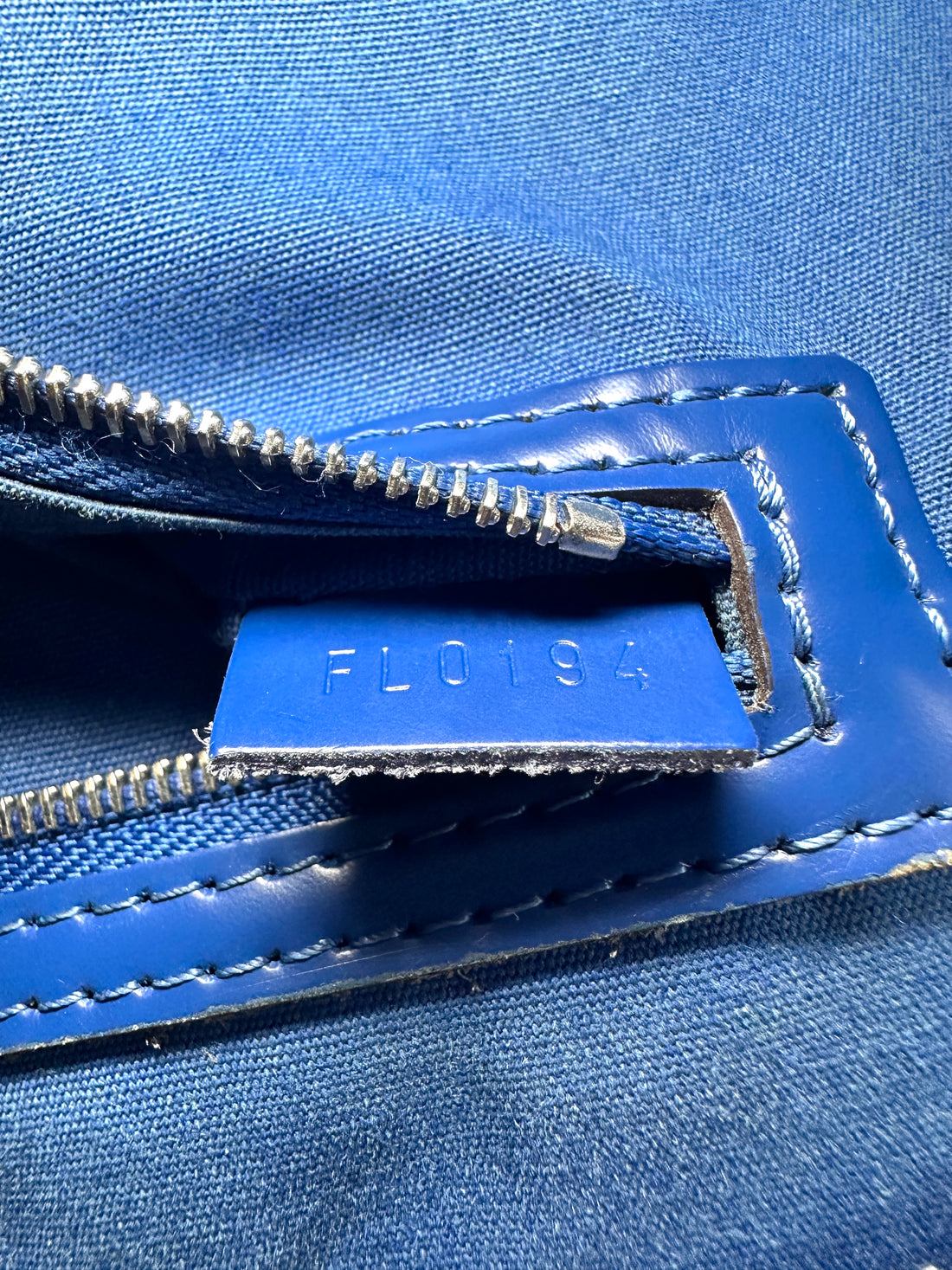 Louis Vuitton Brea Blue Epi Leather Handle Bag LV3094