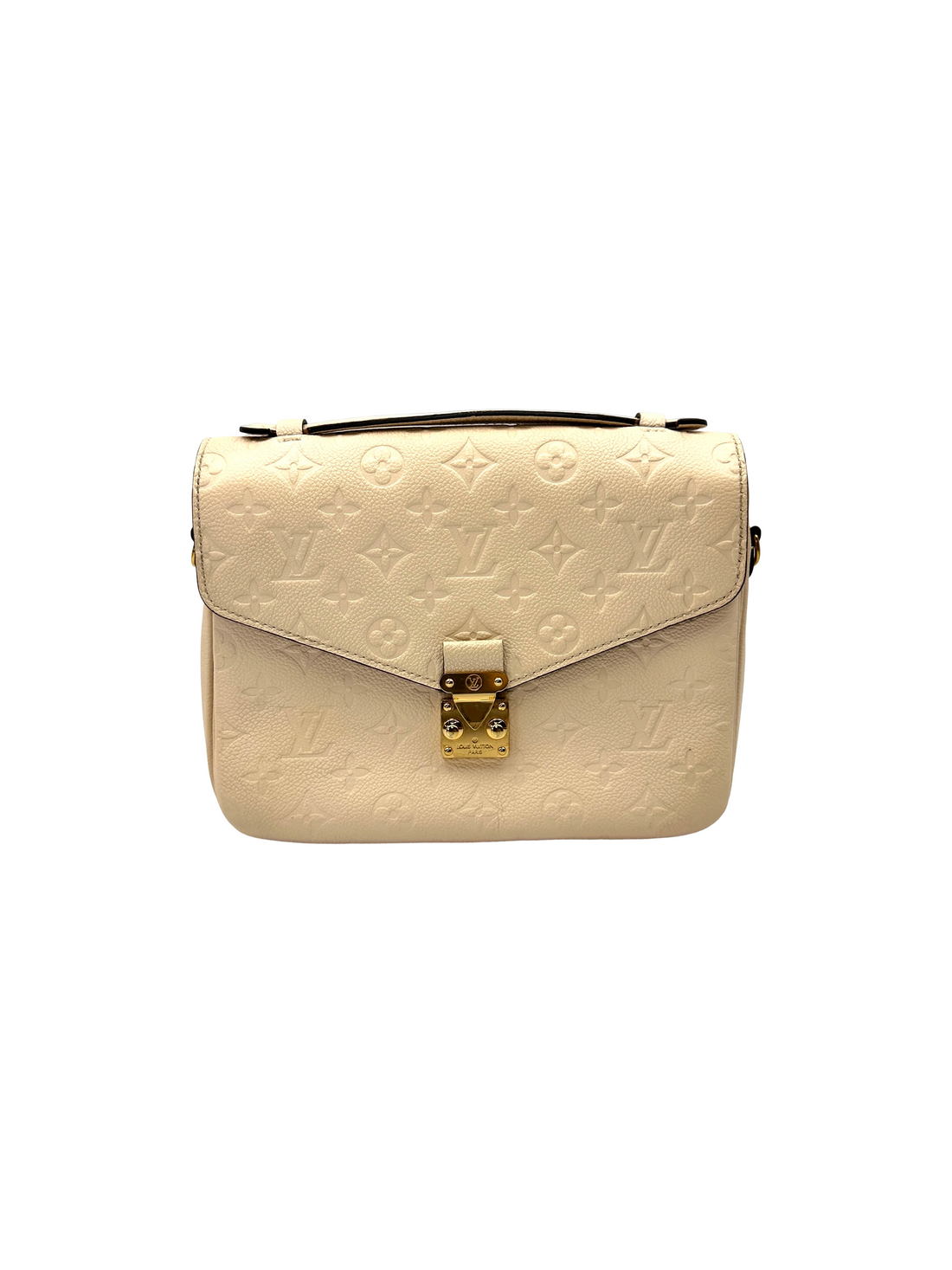 Louis Vuitton Beige Empreinte Monogram Leather Pochette Metis LV3088
