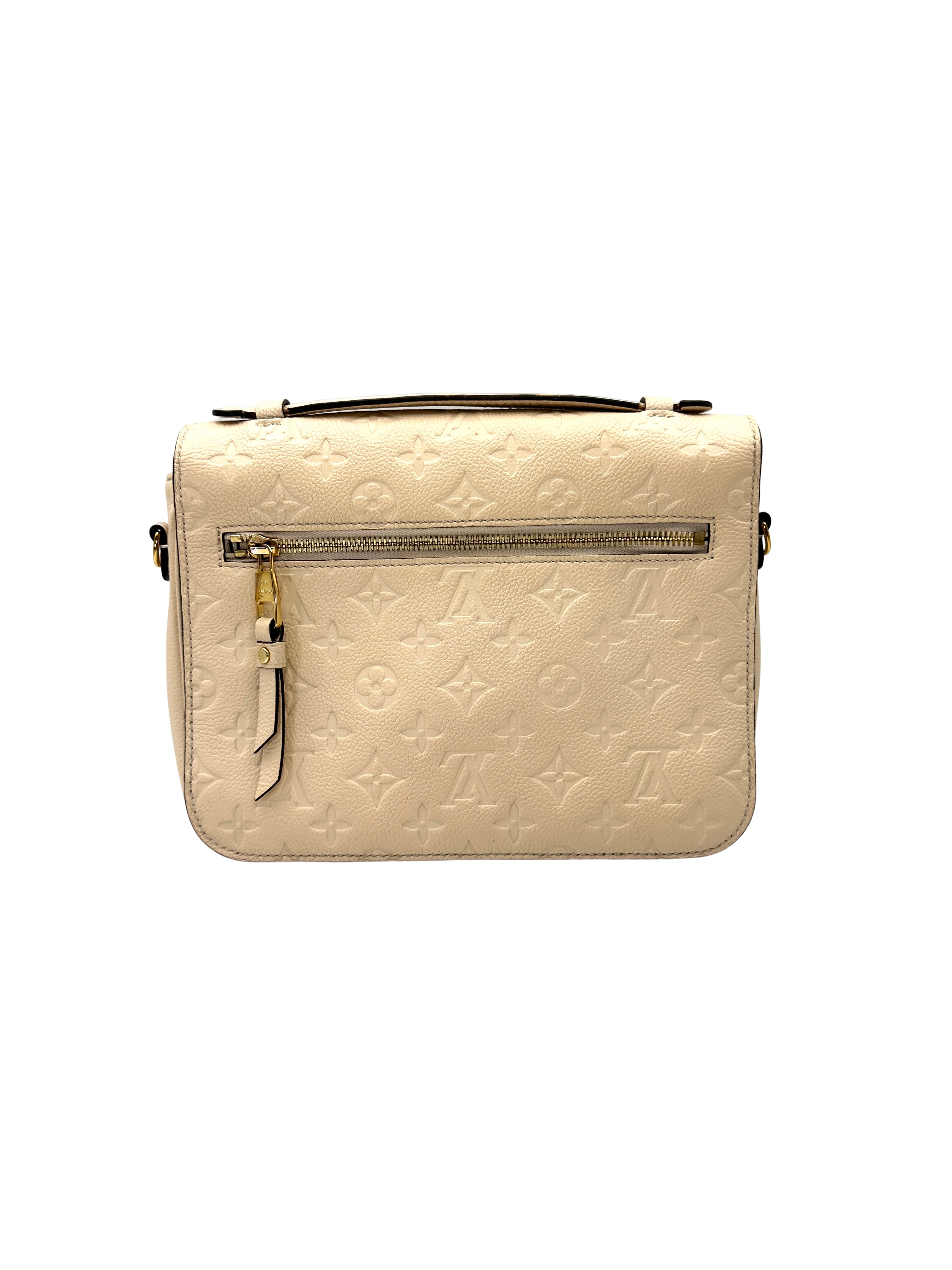 Louis Vuitton Beige Empreinte Monogram Leather Pochette Metis LV3088