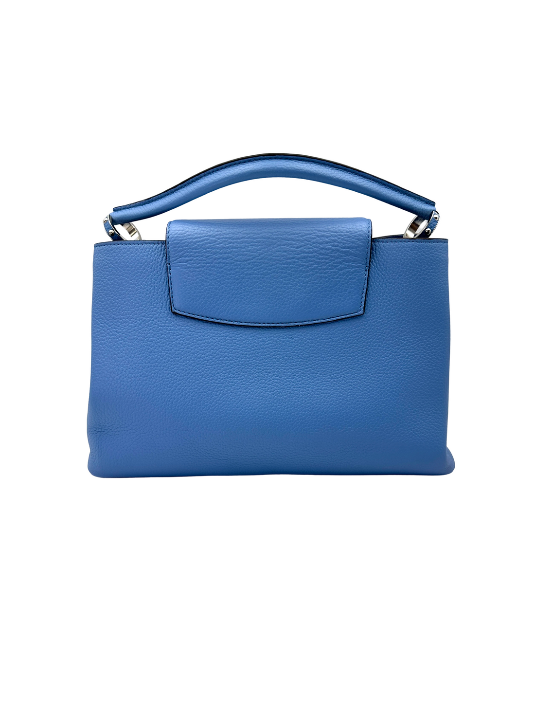 Louis Vuitton Capucines Navy Taurillon Leather Handle Bag LV3095