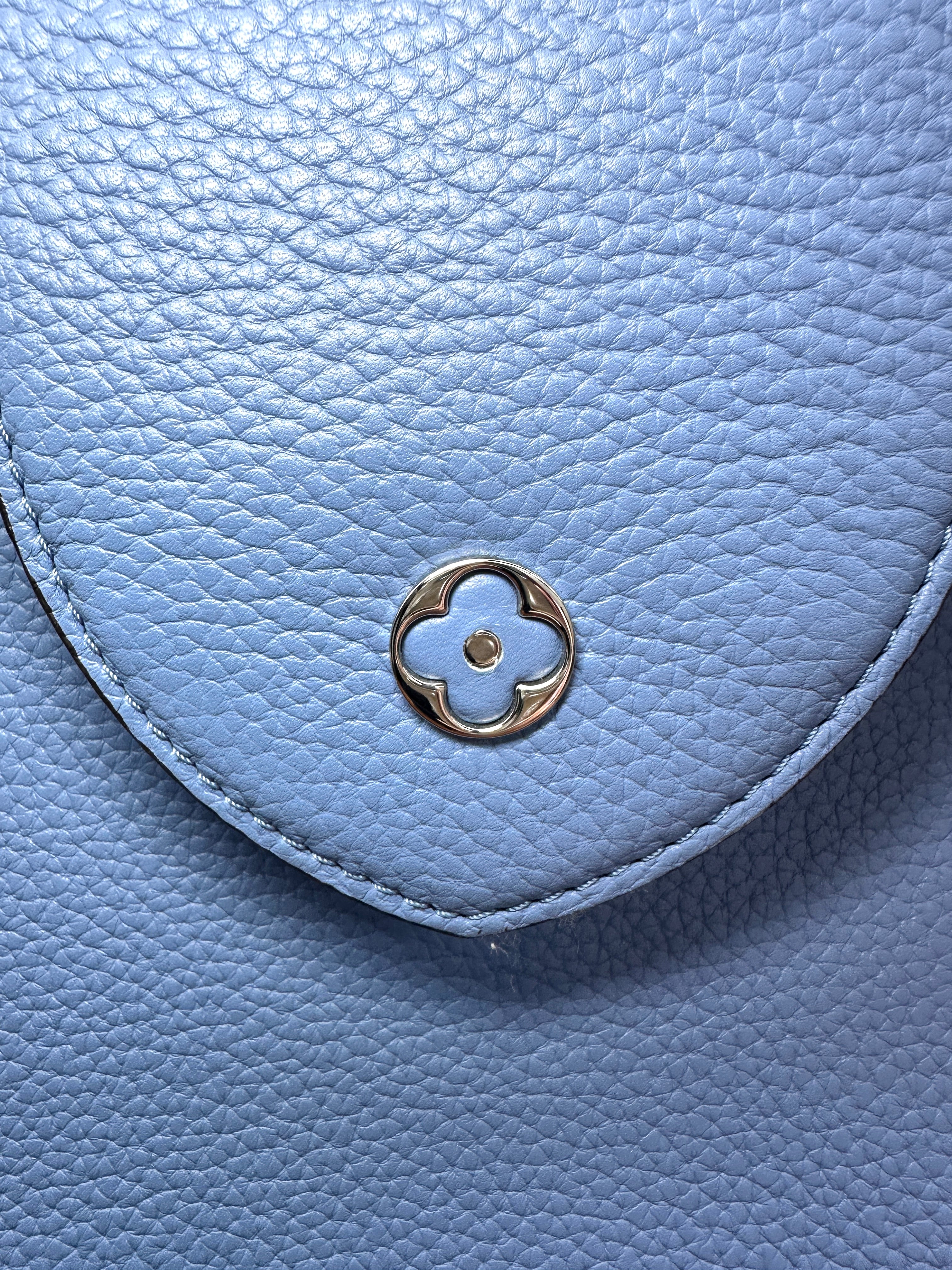 Louis Vuitton Capucines Navy Taurillon Leather Handle Bag LV3095