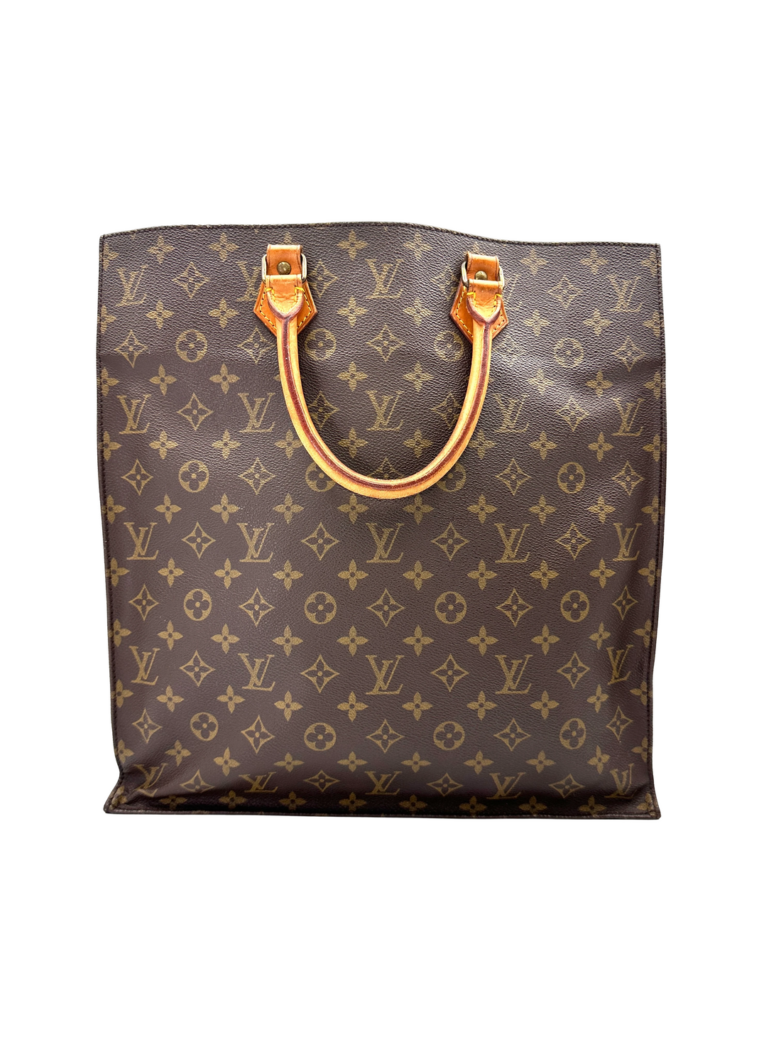 Louis Vuitton Sac Plat GM Monogram Canvas Handle Bag LV3097