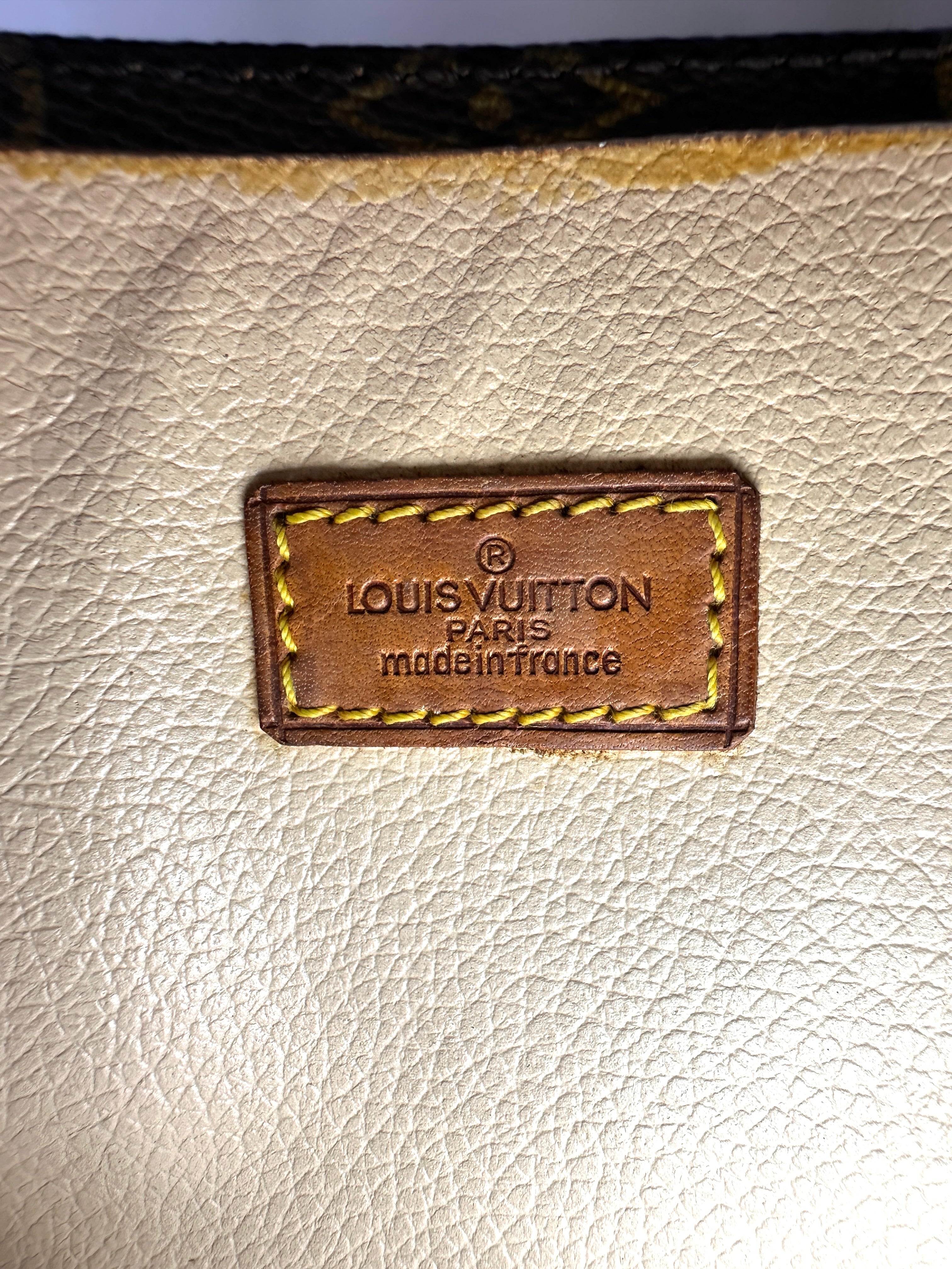 Louis Vuitton Sac Plat GM Monogram Canvas Handle Bag LV3097
