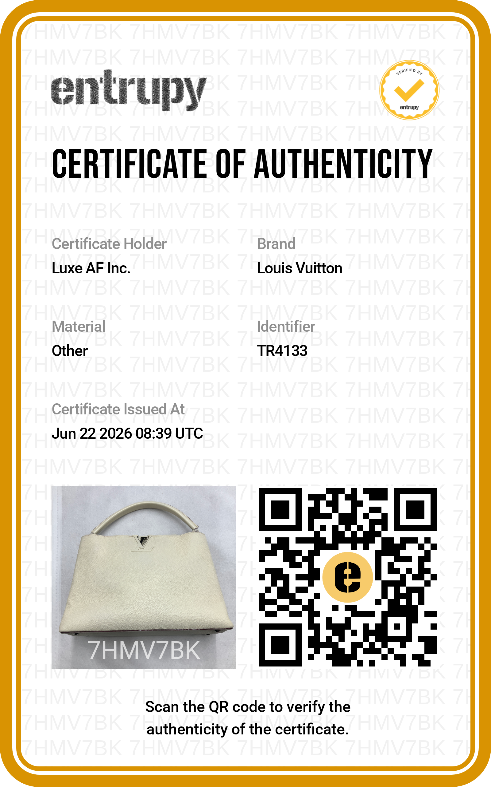 Louis Vuitton Capucines GM White Taurillon Leather Handle Bag LV3100