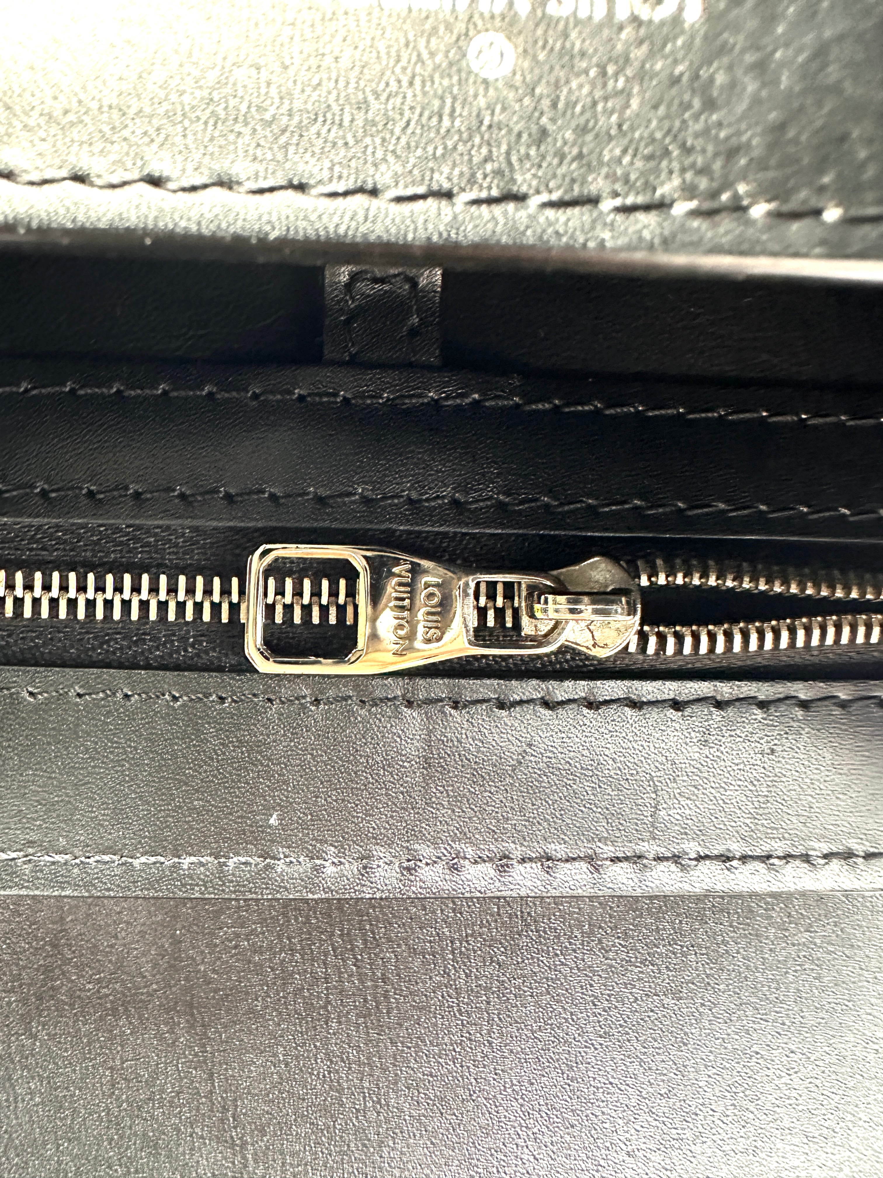 Louis Vuitton Capucines Black Sequin Handle Bag LV3102