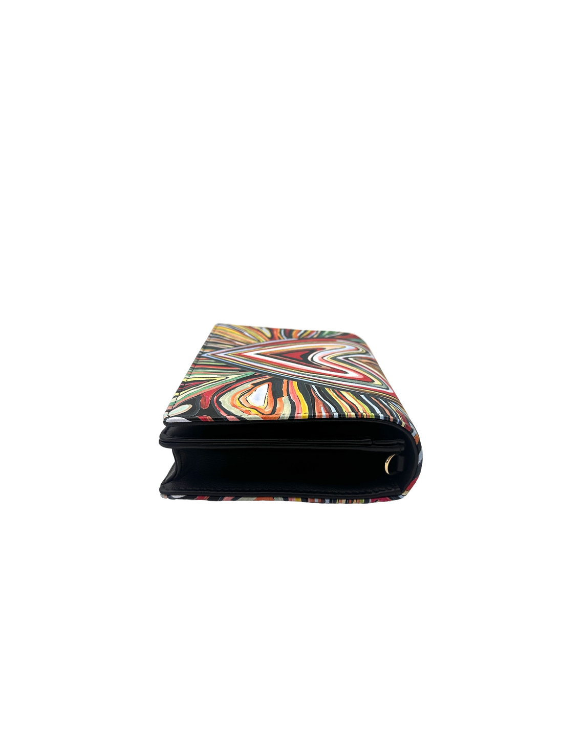 Christian Dior Graffiti Heart Pattern Zip Pouch Clutch DR820