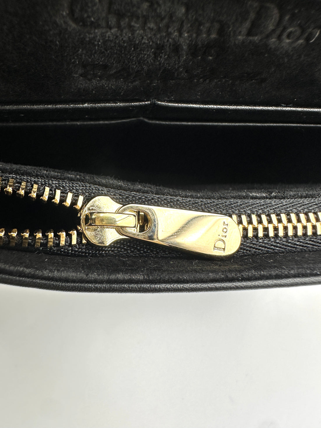 Christian Dior Graffiti Heart Pattern Zip Pouch Clutch DR820