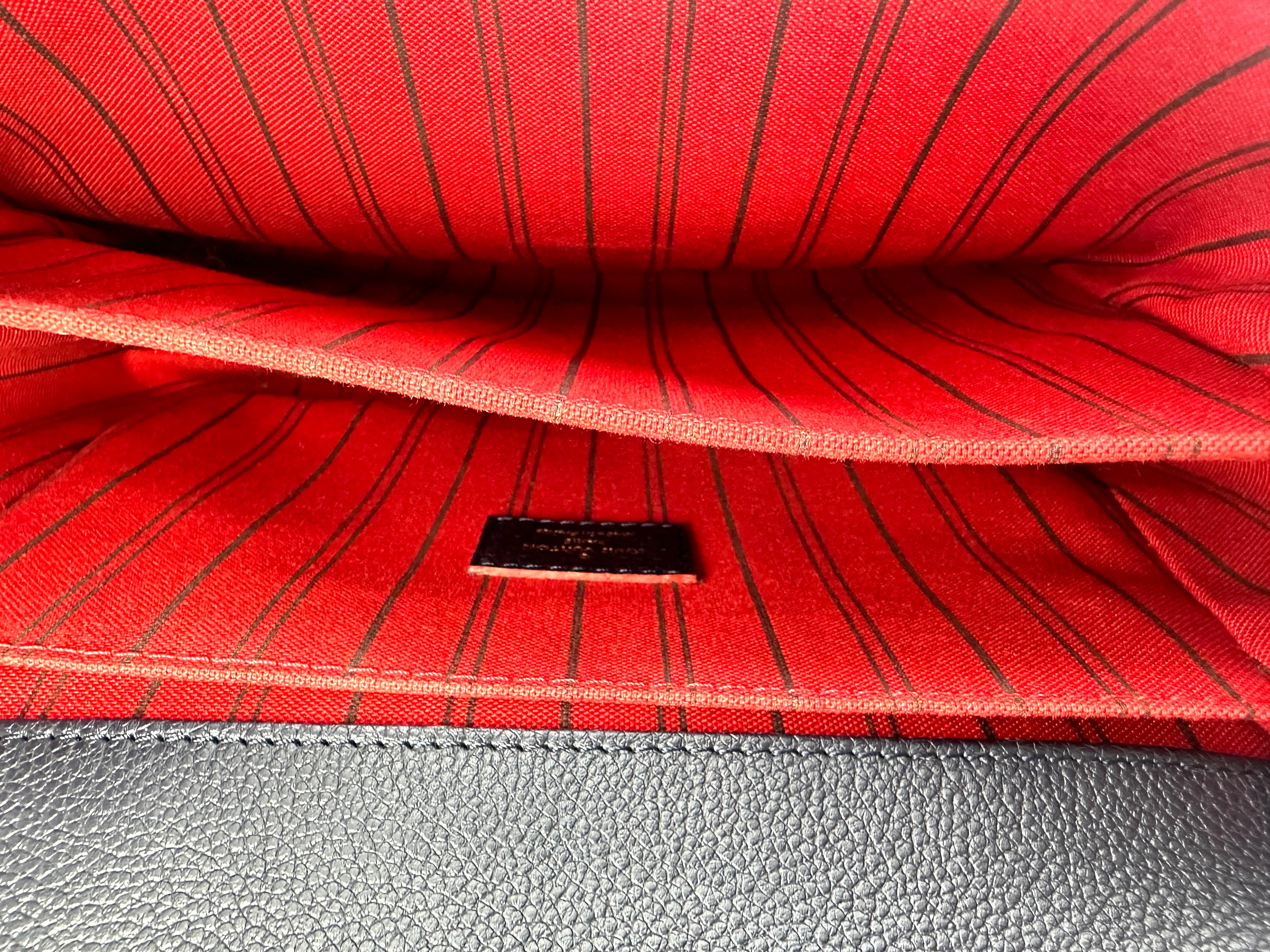 Louis Vuitton Navy Empreinte Monogram Leather Pochette Metis LV3107