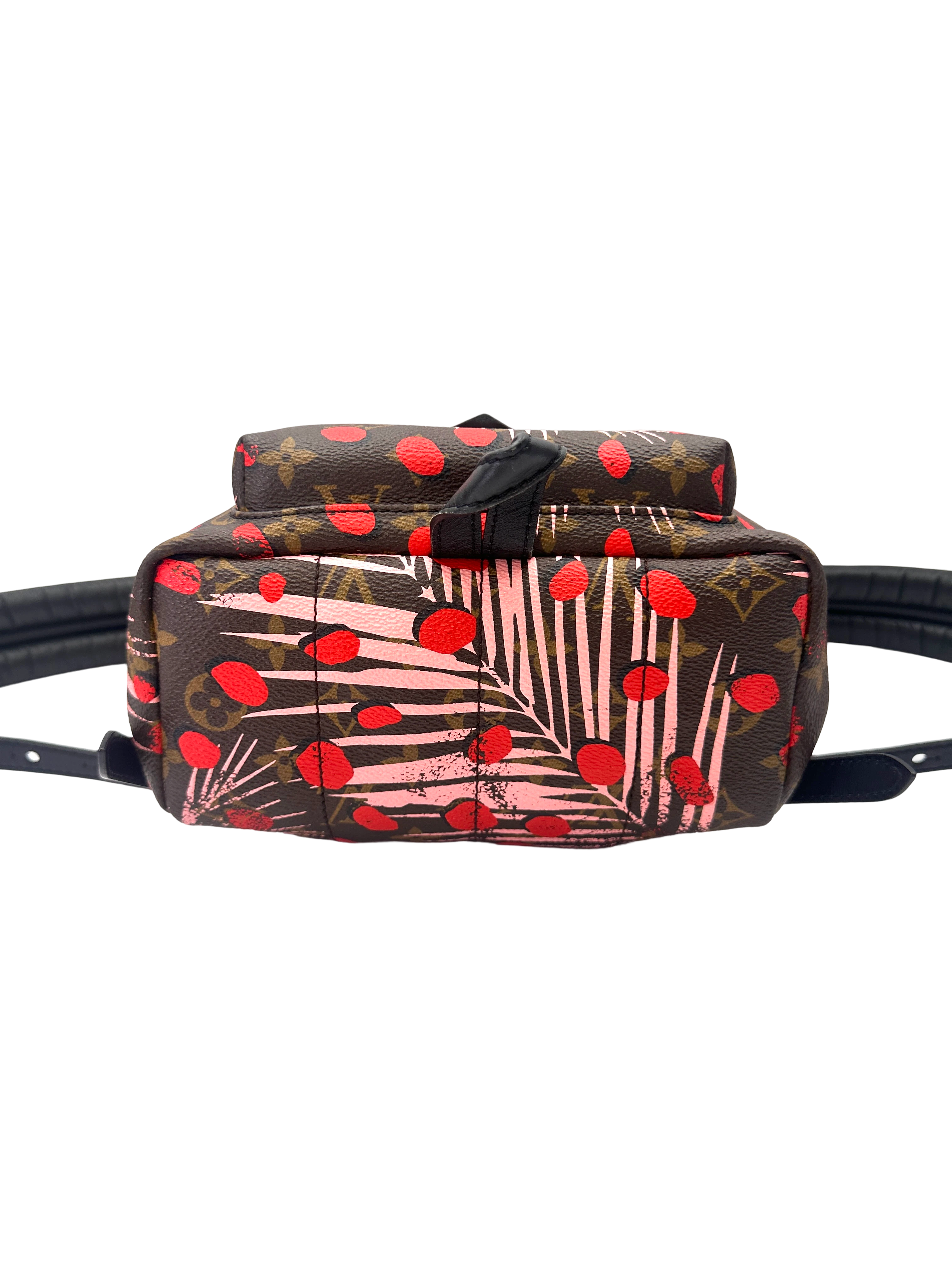 Louis Vuitton Palm Springs Jungle Dots Monogram Canvas Small Size Backpack LV3104