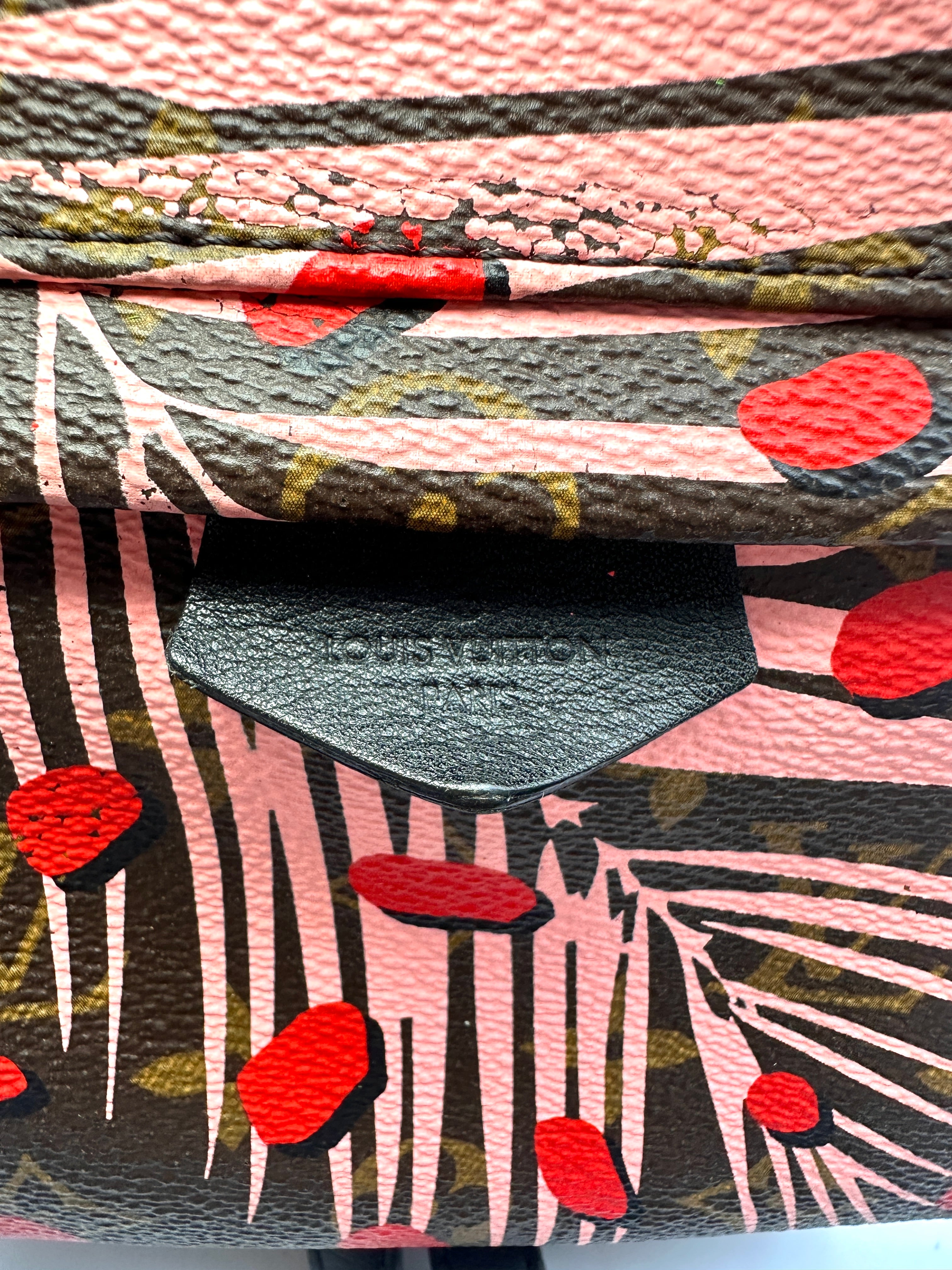 Louis Vuitton Palm Springs Jungle Dots Monogram Canvas Small Size Backpack LV3104