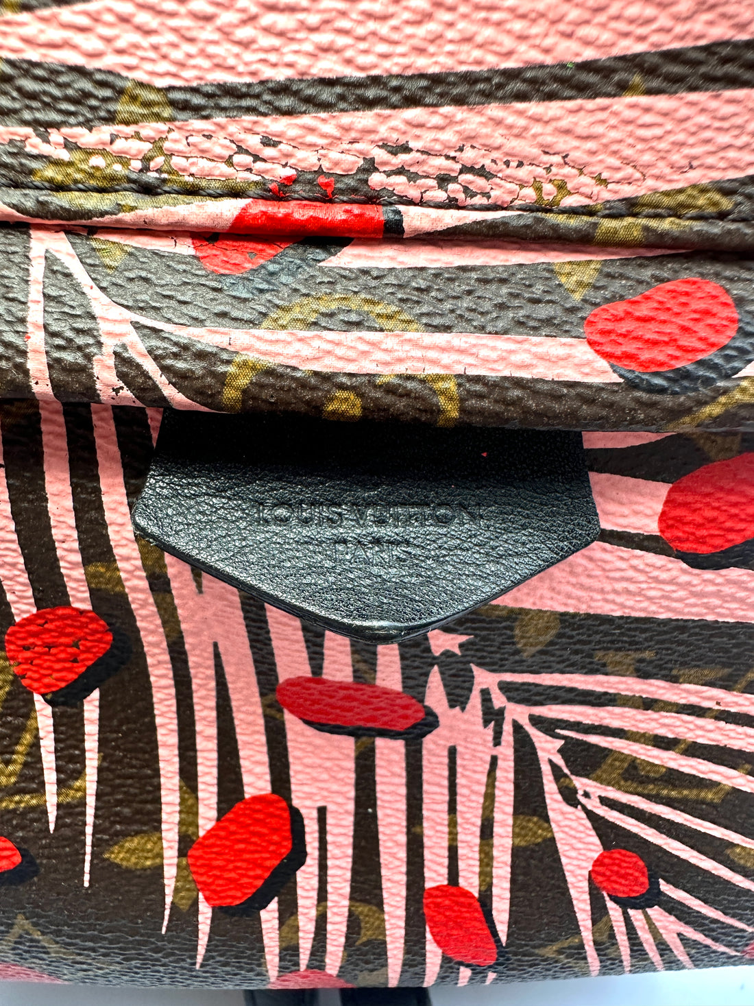 Louis Vuitton Palm Springs Jungle Dots Monogram Canvas Small Size Backpack LV3104