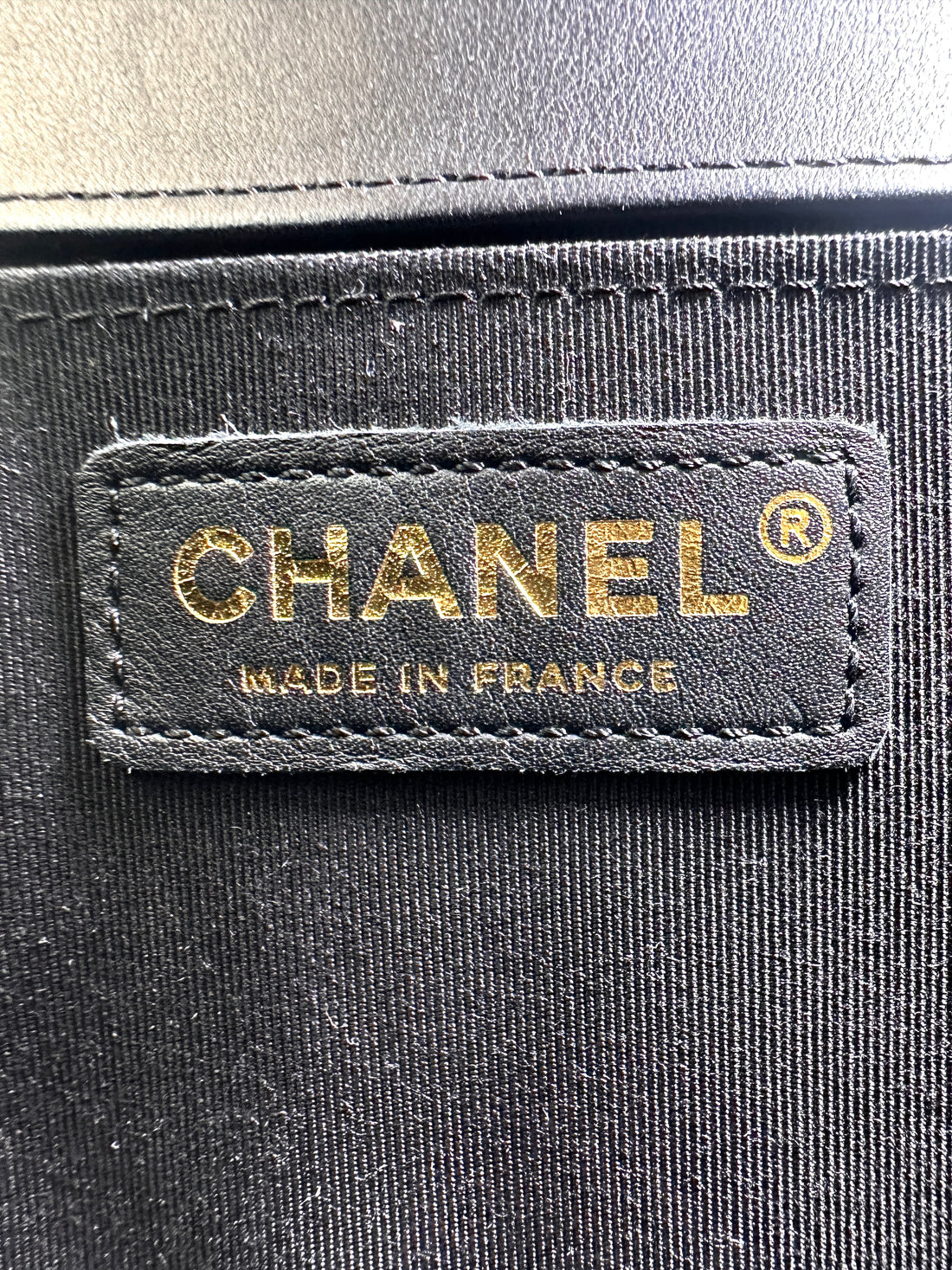 Chanel LeBoy Black Quilted Leather Medium Size Flap Bag With Gold Buckle(29***92) CC2248