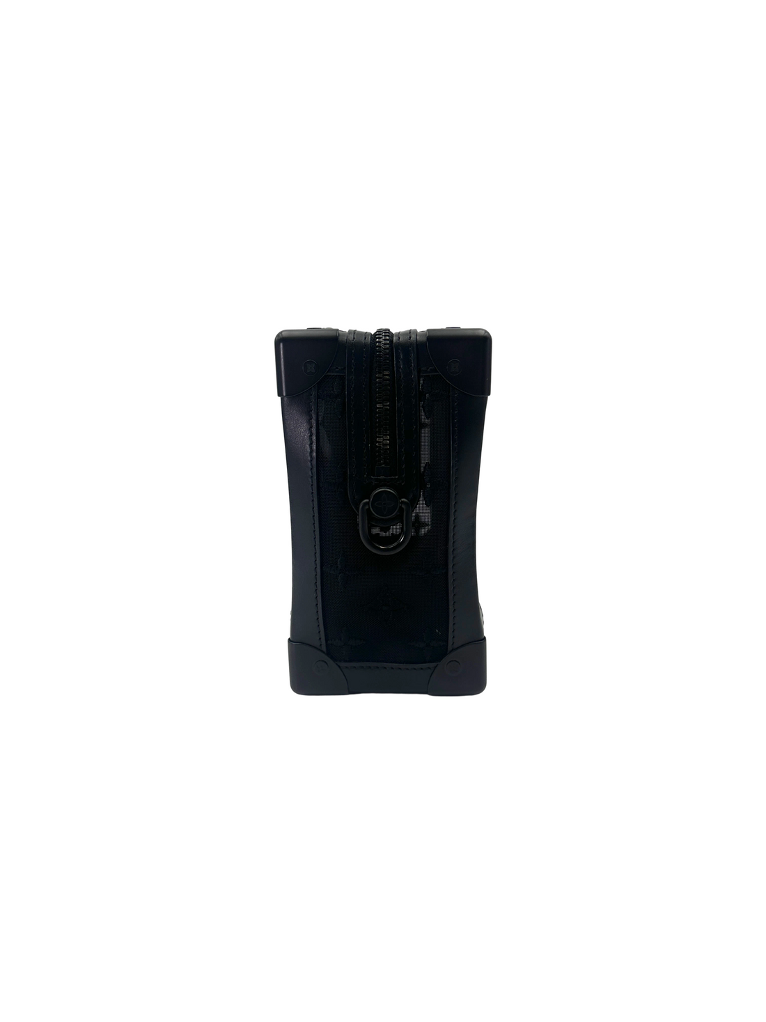 Louis Vuitton Black Monogram Mesh Soft Trunk LV3105