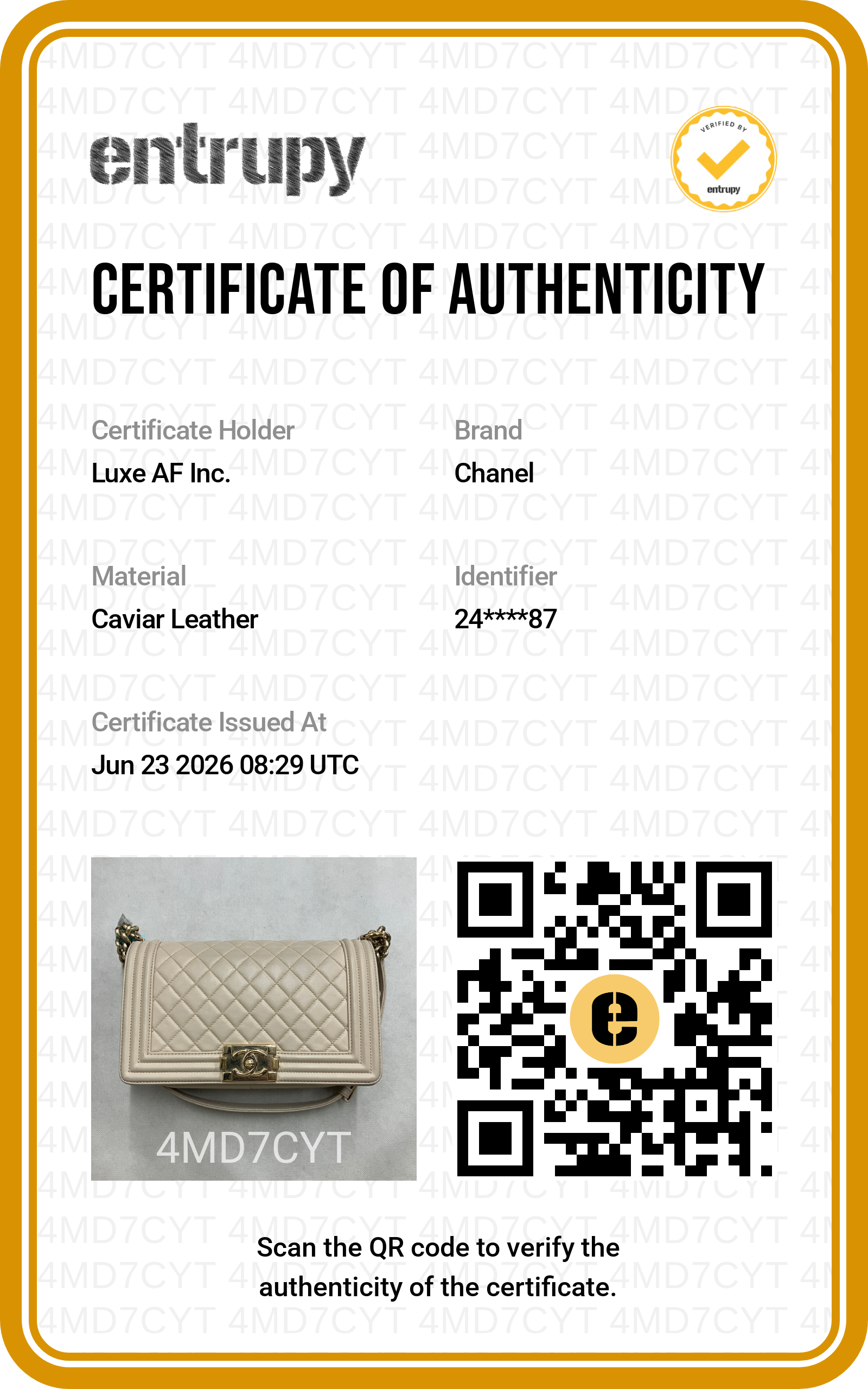 Chanel LeBoy White Quilted Leather Medium Size Flap Bag With Gold Buckle(24***87) CC2367