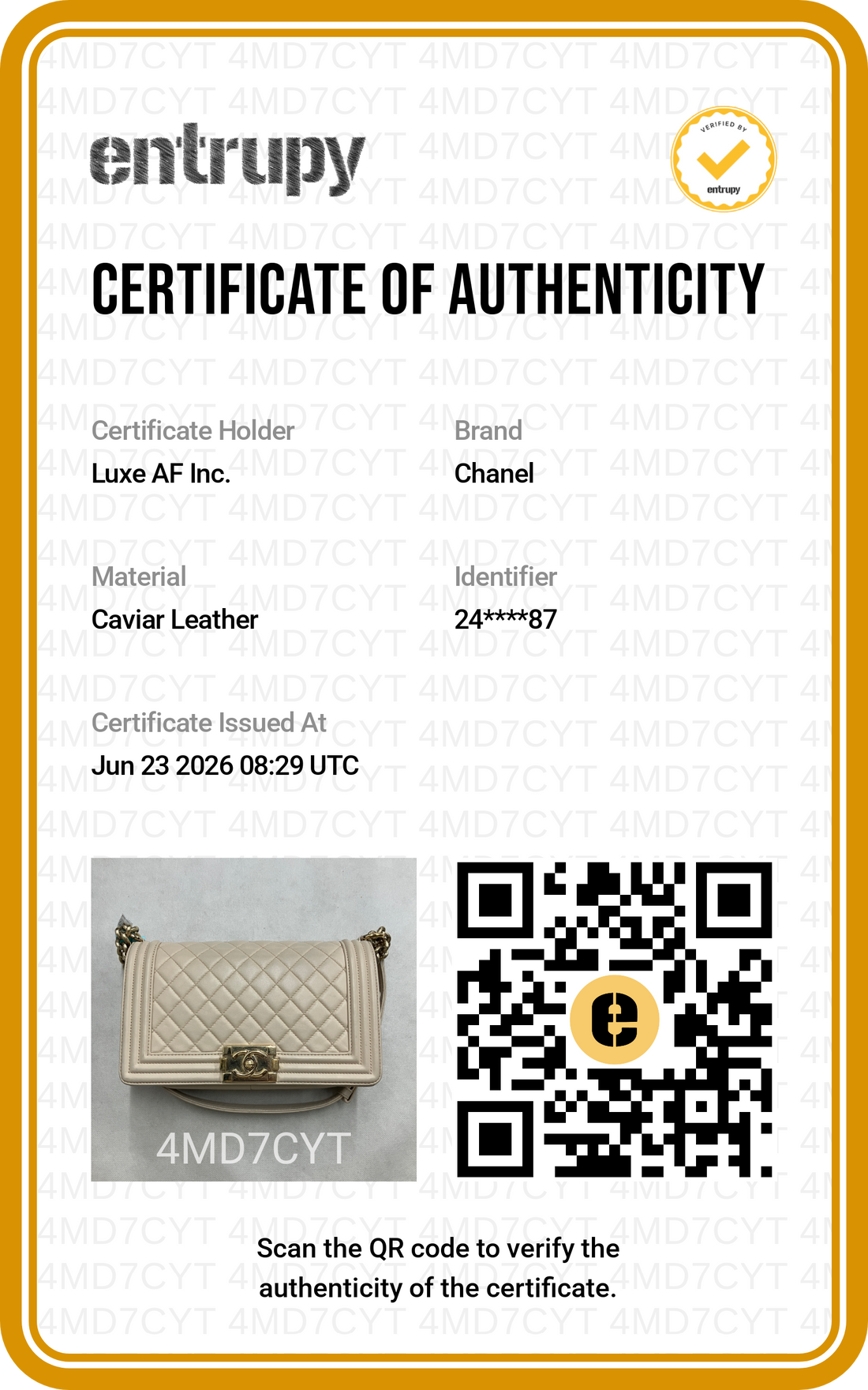 Chanel LeBoy White Quilted Leather Medium Size Flap Bag With Gold Buckle(24***87) CC2367