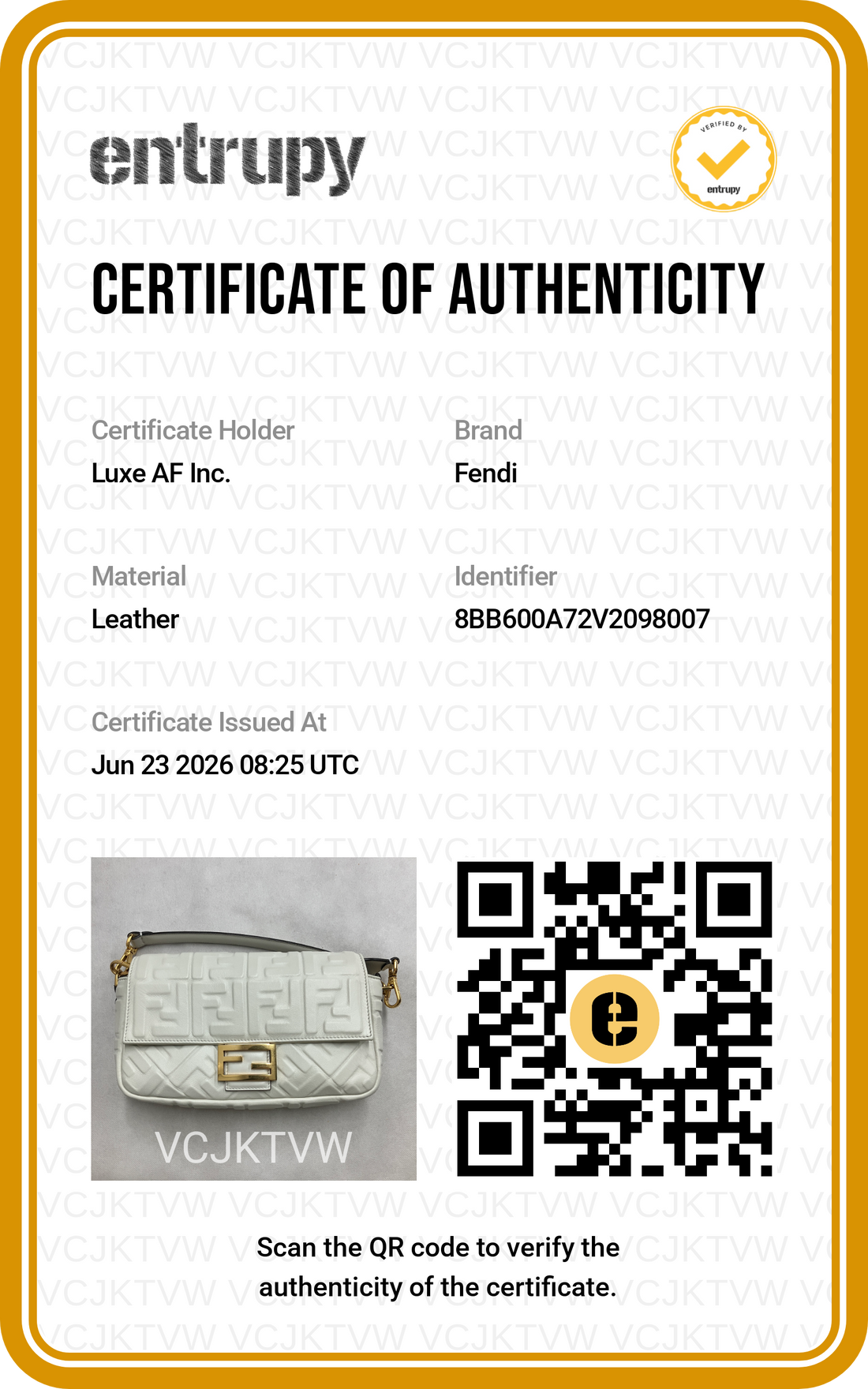 Fendi Baguette White FF Embossed Leather Shoulder Bag FF126