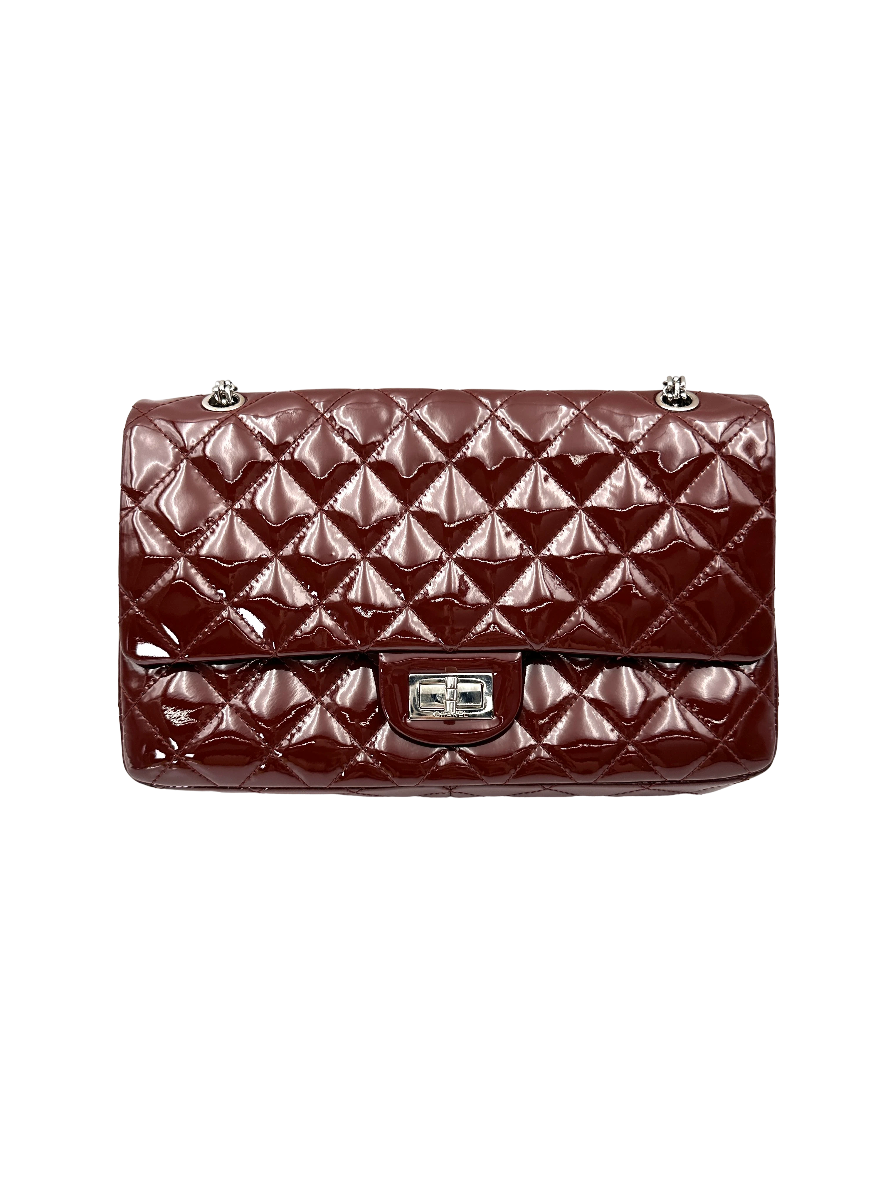 Chanel 2.55 Reissue Red Patent Leather Flap Bag(13***26) CC2261