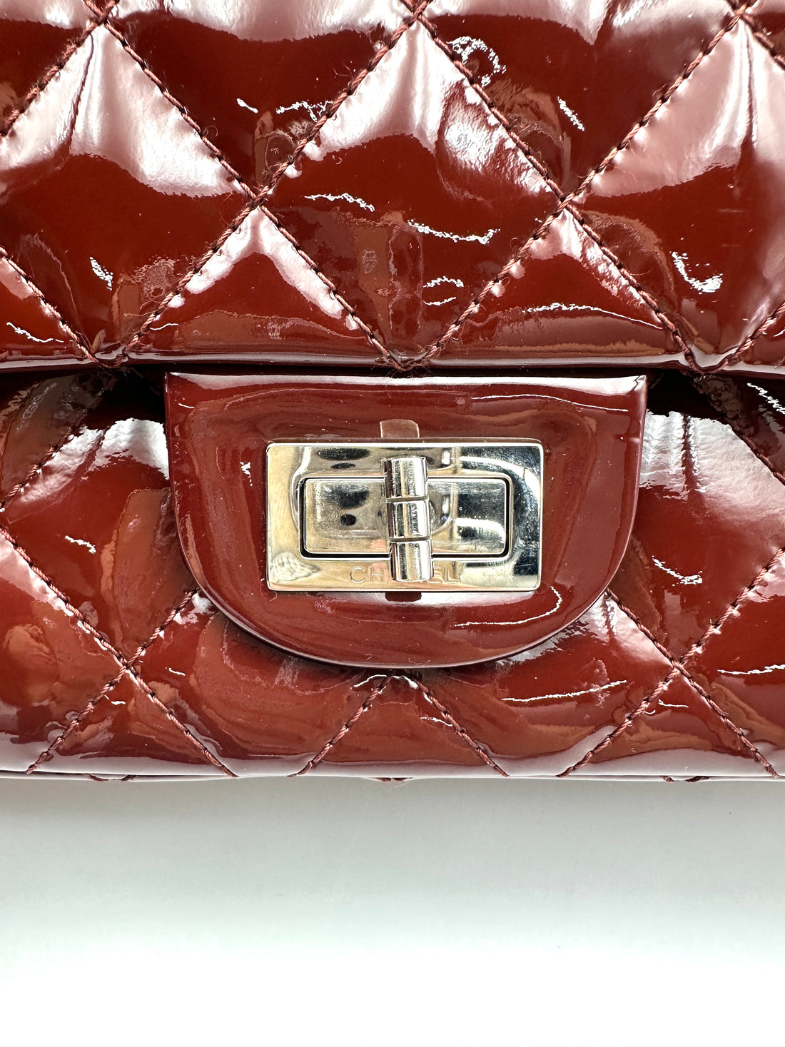 Chanel 2.55 Reissue Red Patent Leather Flap Bag(13***26) CC2261