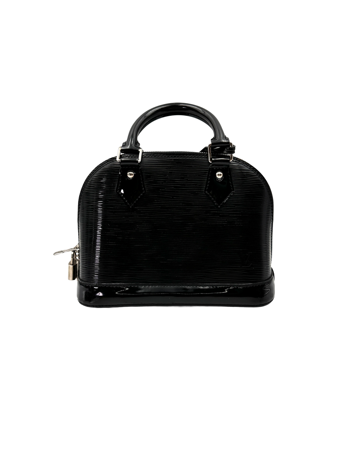 Louis Vuitton Alma BB Black Epi Leather Handle Bag LV3108