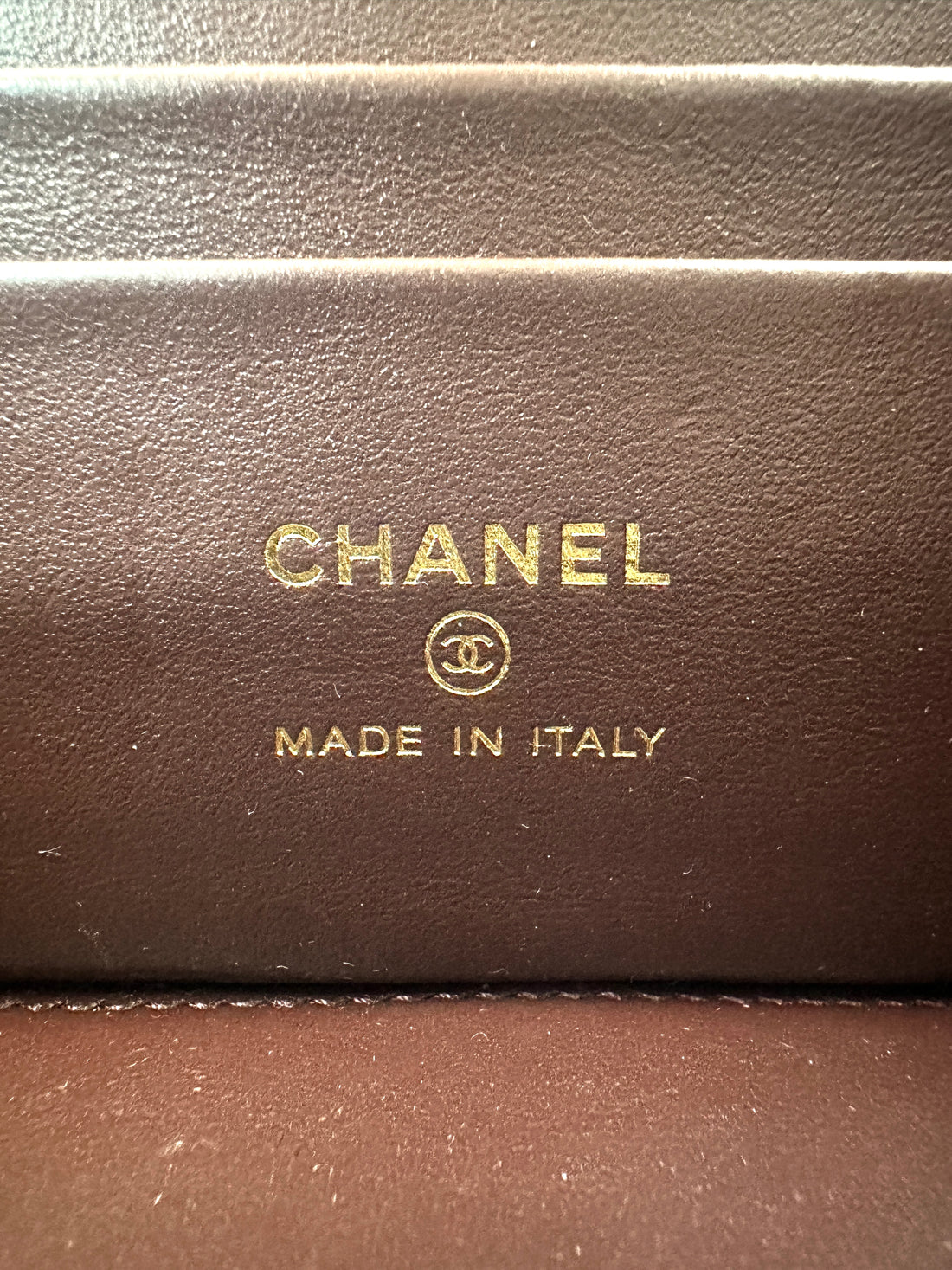 Chanel Black Quilted Leather Vanity Case(32***14) CC2256