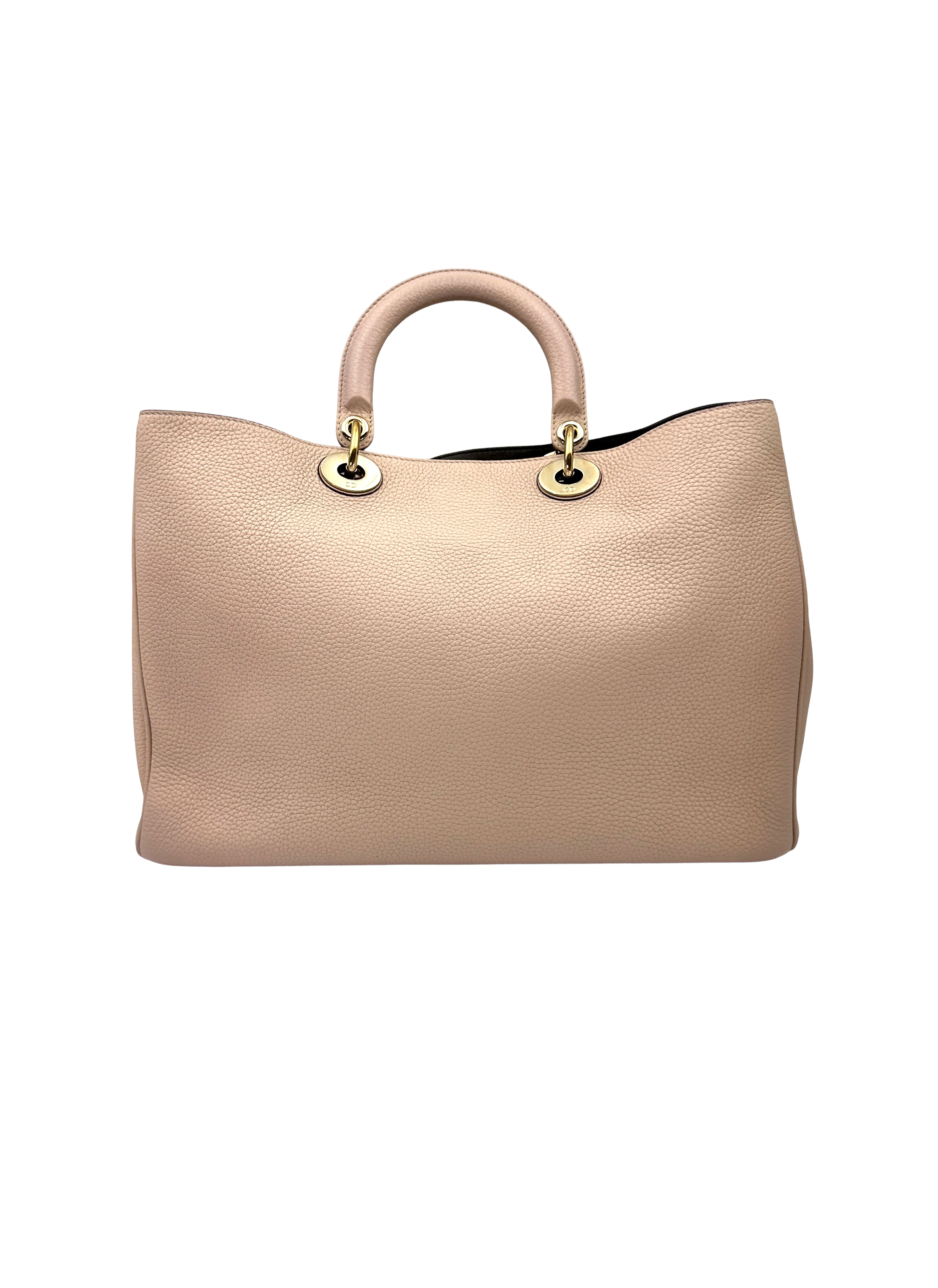 Christian Dior Diorissimo Pink Leather Handle Bag DR822
