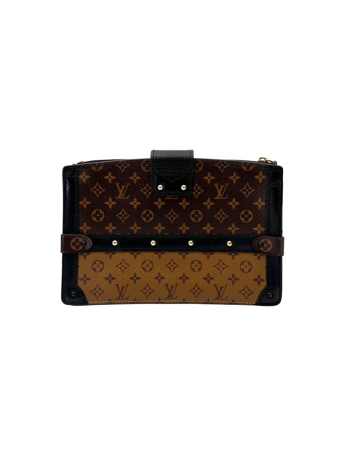 Louis Vuitton Trunk Clutch Monogram Canvas Bag LV3112